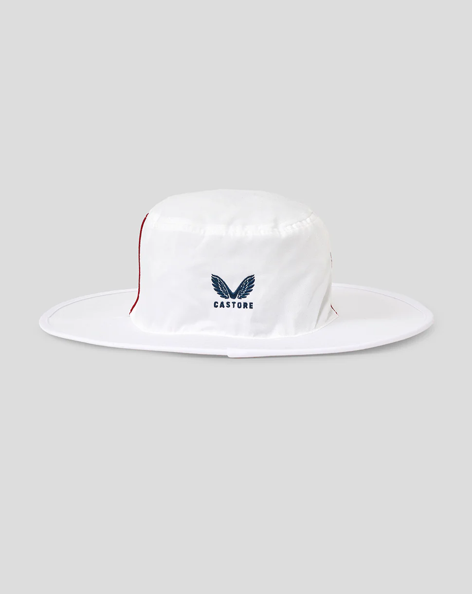 Junior England Cricket 25/26 Test Shirt + Wide Brim Hat - Image 7