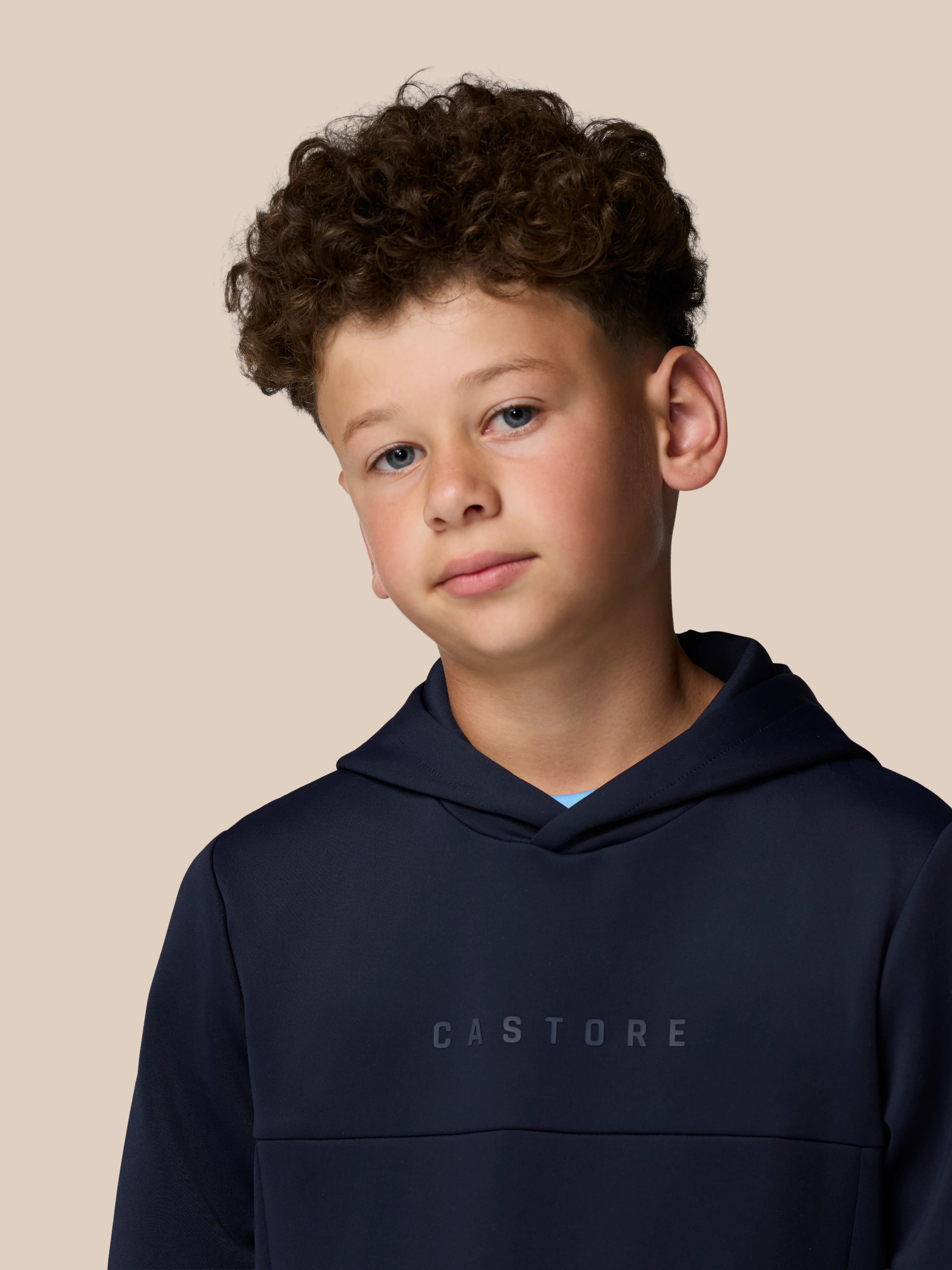 Junior’s Flex Scuba Long Sleeve Hoodie (Unisex) - Navy - Image 5
