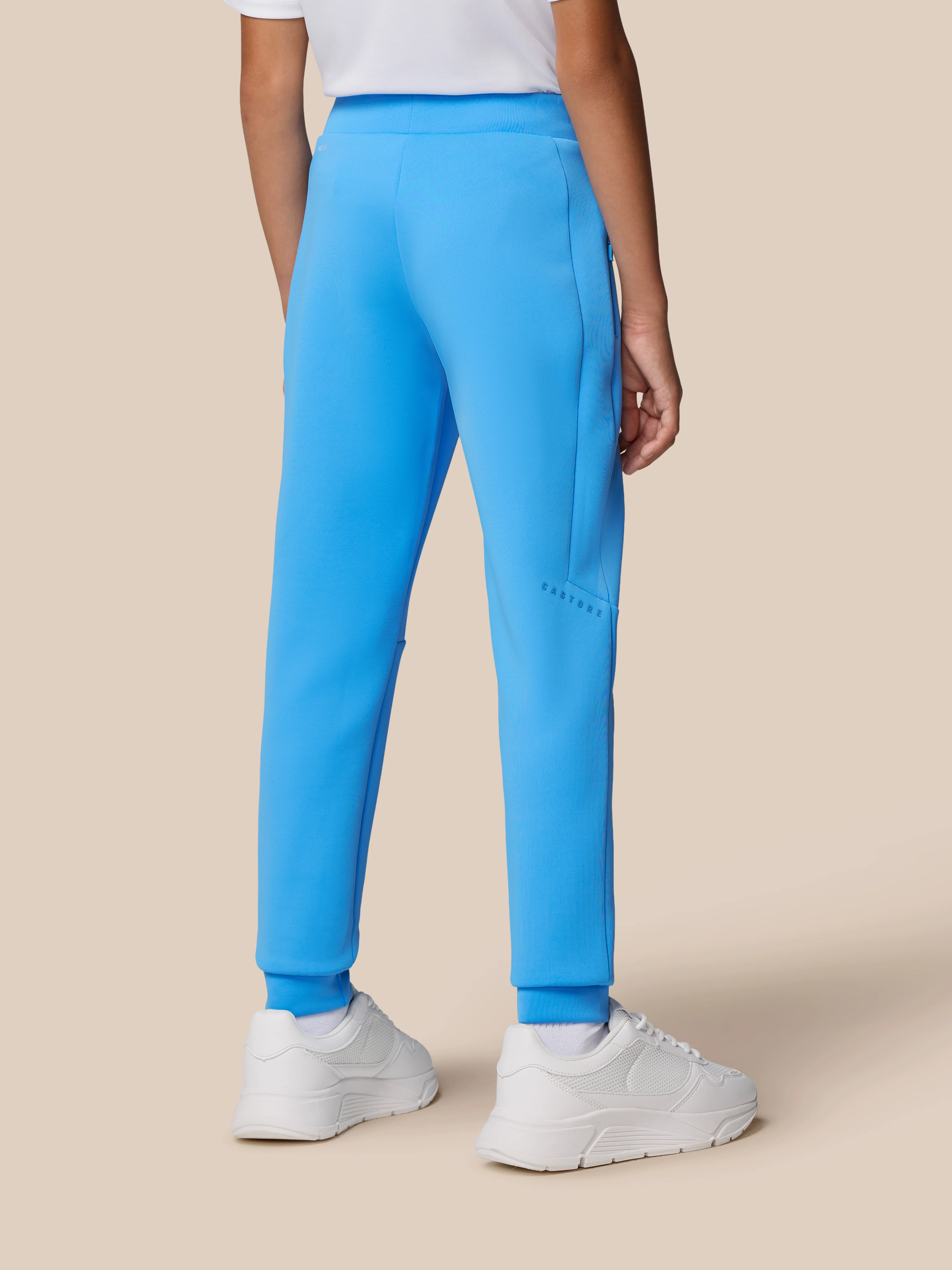 Junior’s Flex Scuba Trousers (Unisex) - Cool Blue - Image 3