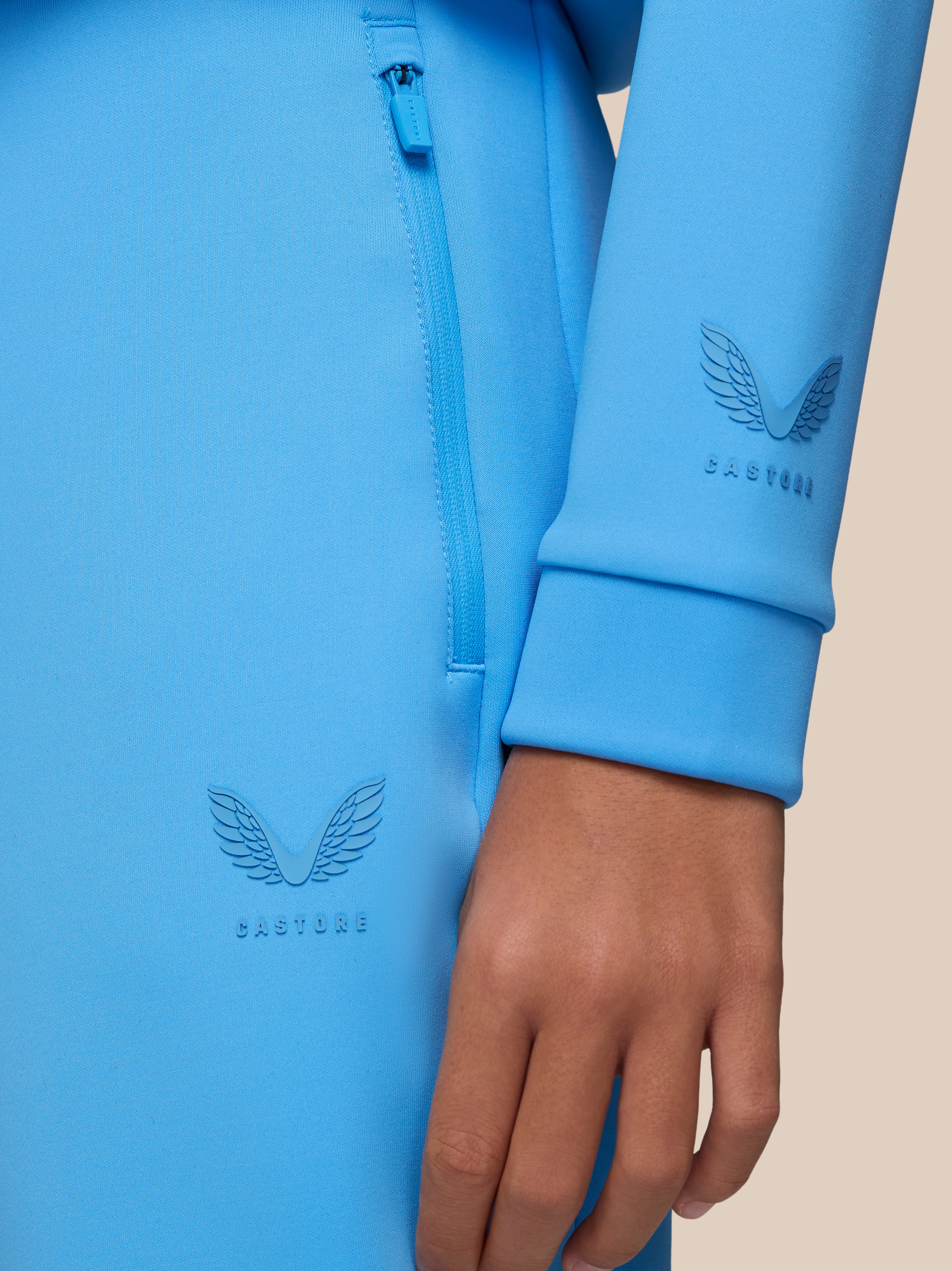 Junior’s Flex Scuba Trousers (Unisex) - Cool Blue - Image 4