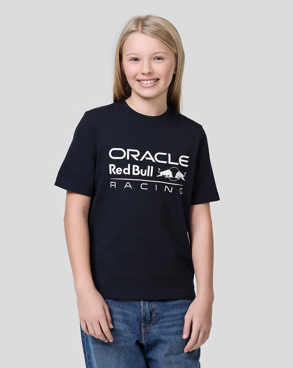 Oracle Red Bull Racing Junior Large Front Logo T-Shirt - Night Sky - Image 12