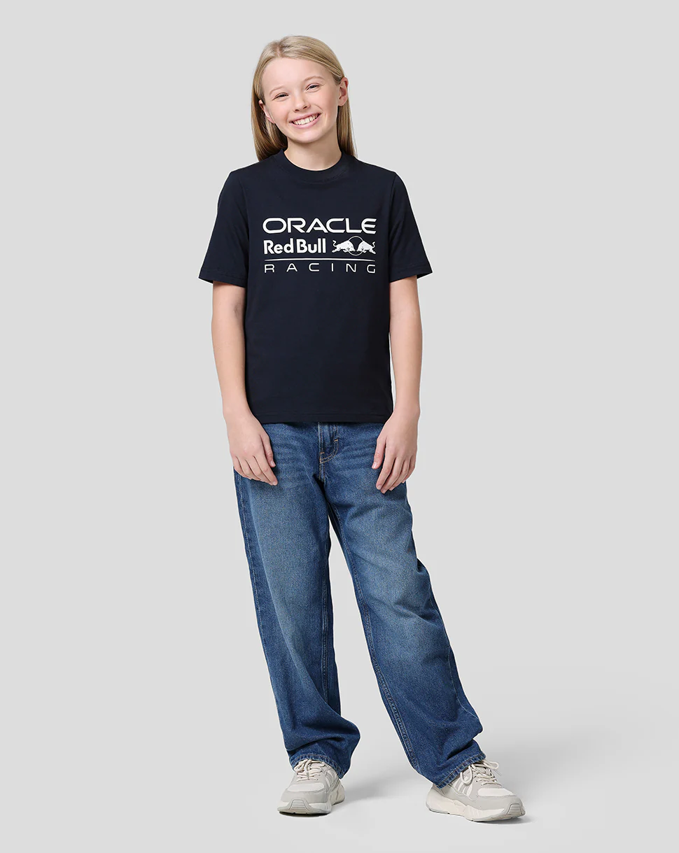 Oracle Red Bull Racing Junior Large Front Logo T-Shirt - Night Sky - Image 13