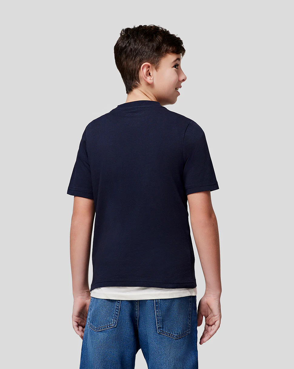Oracle Red Bull Racing Junior Large Front Logo T-Shirt - Night Sky - Image 6
