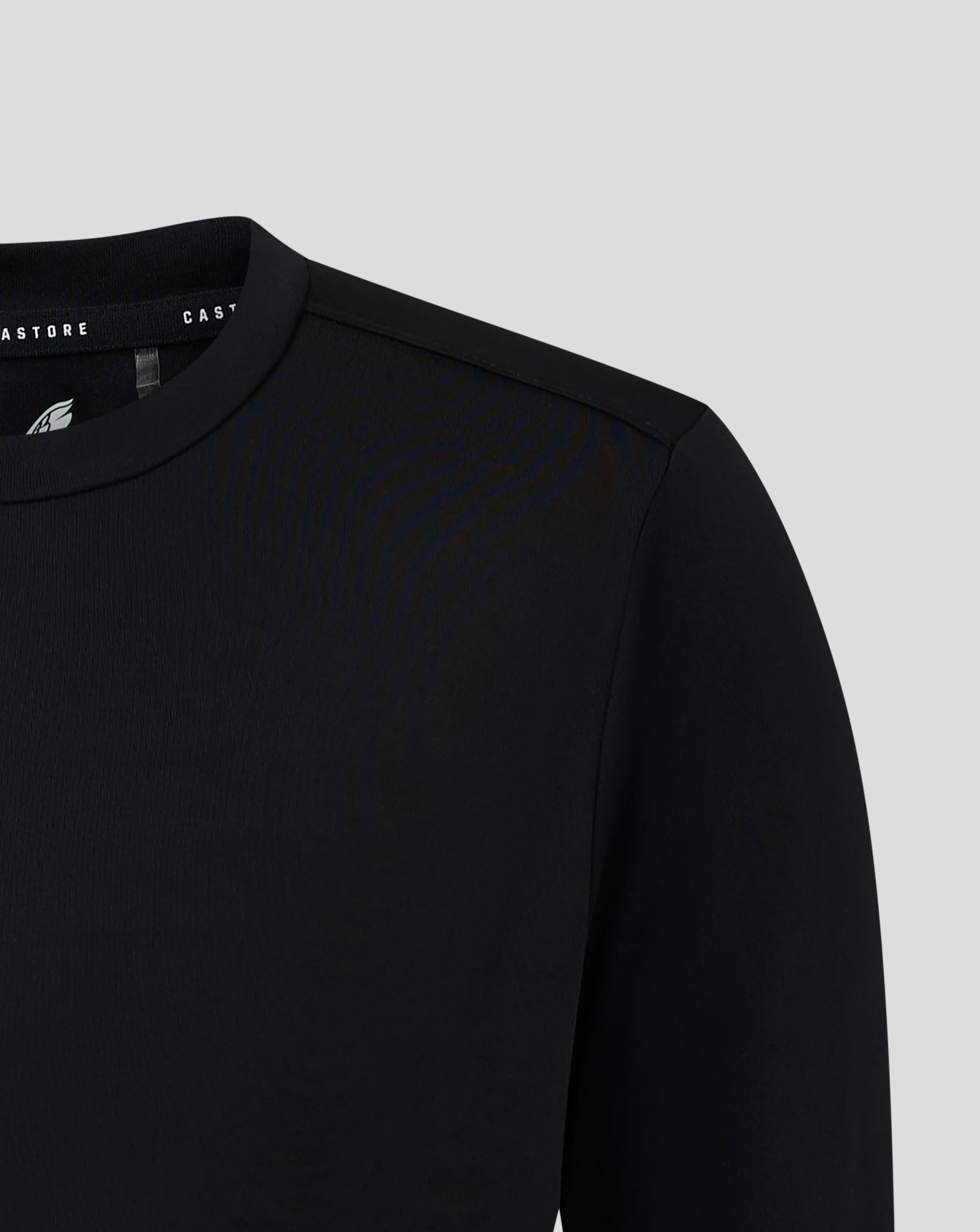 Junior Long Sleeve Performance Tee - Caviar - Image 4