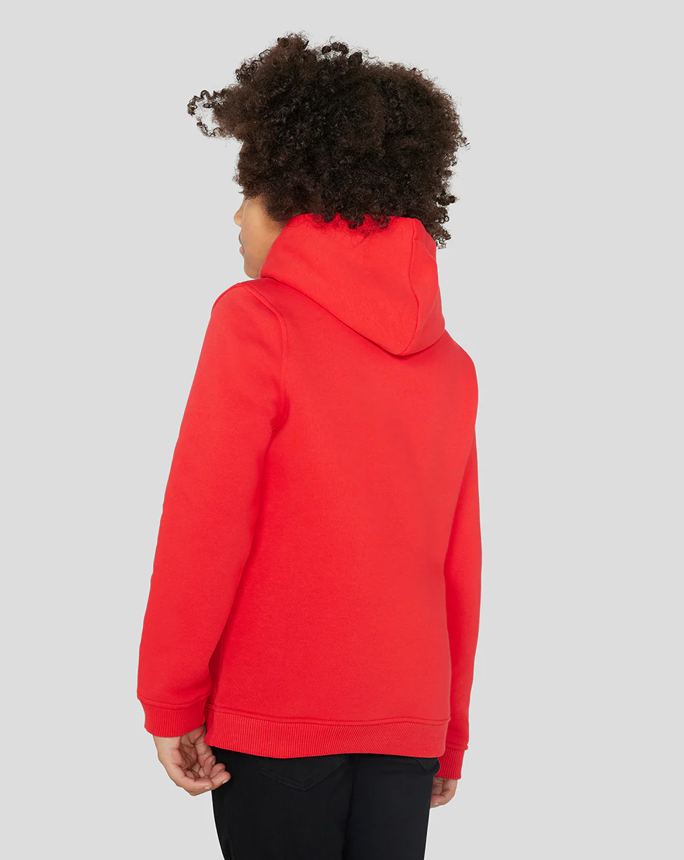 Junior Oracle Red Bull Racing Core Overhead Hoodie - Flame Scarlet - Image 9