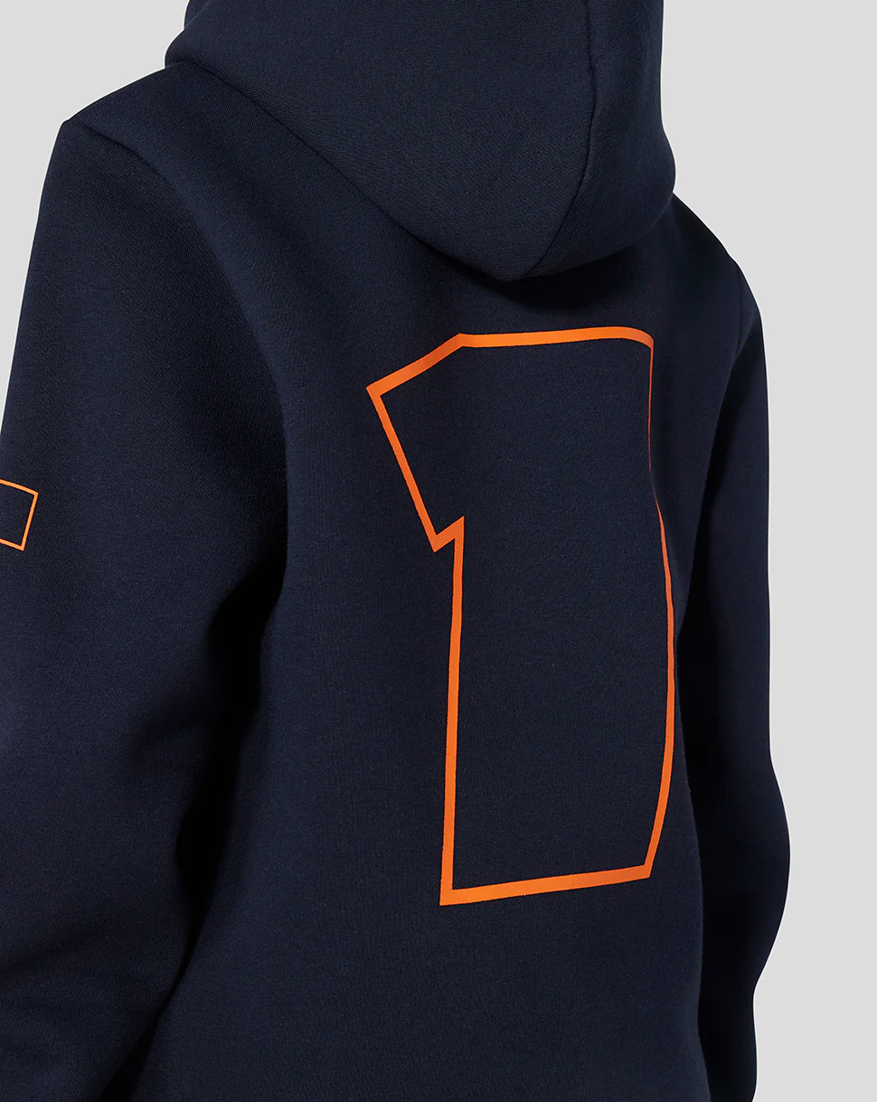Junior Oracle Red Bull Racing Driver Max Verstappen Hoodie - Night Sky - Image 4