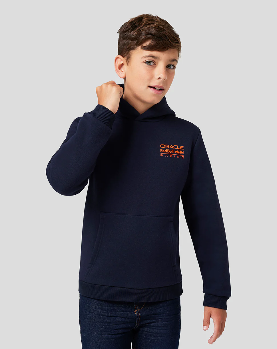 Junior Oracle Red Bull Racing Driver Max Verstappen Hoodie - Night Sky - Image 7