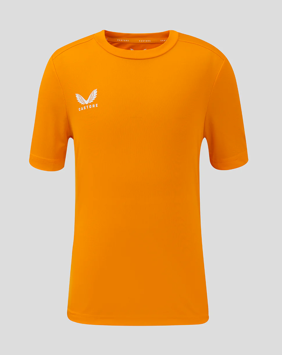 Junior Performance Tee - Bright Marigold