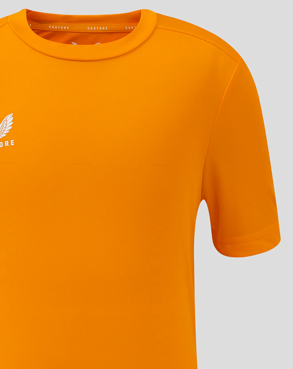 Junior Performance Tee - Bright Marigold - Image 4