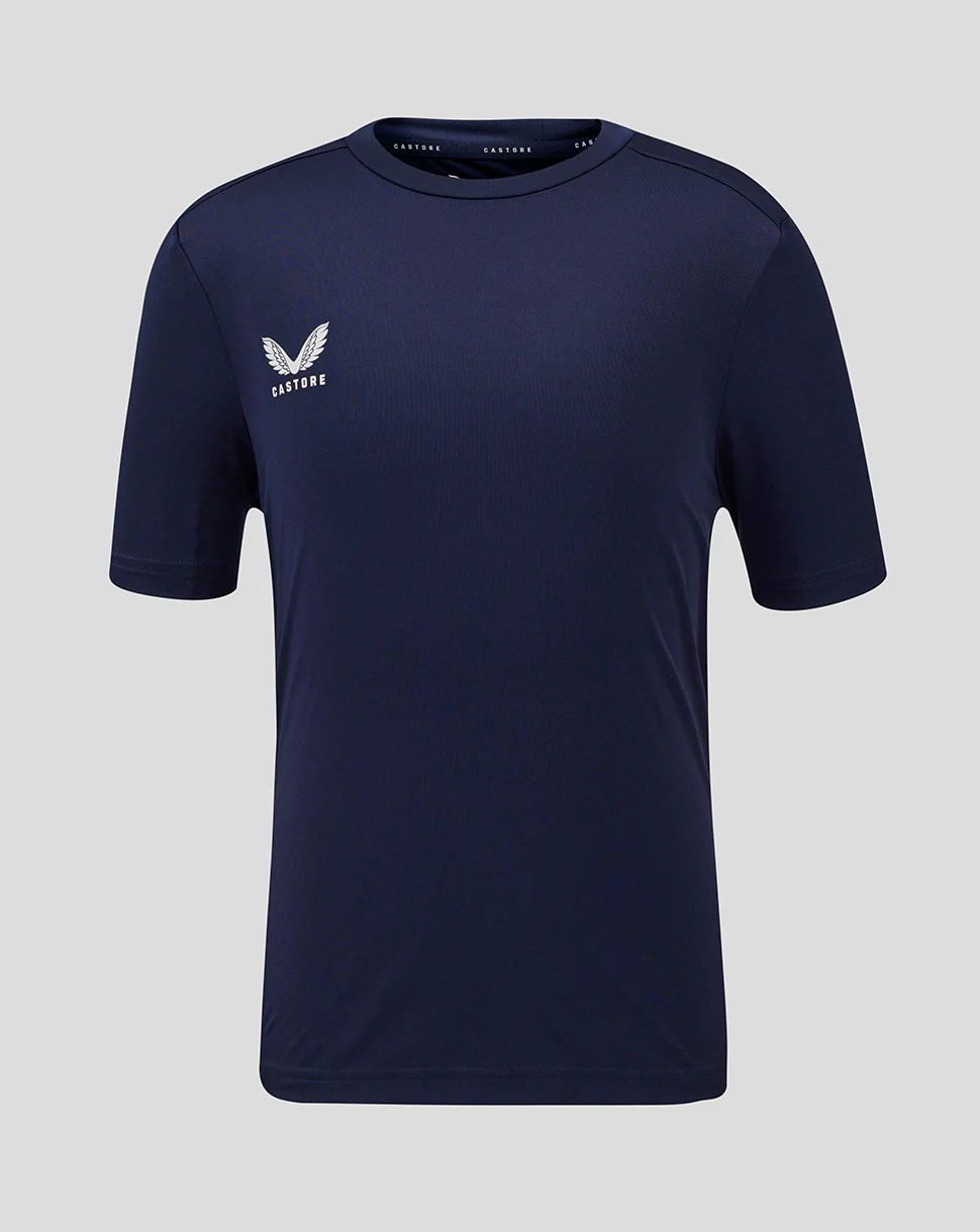 Junior Performance Tee - Peacoat