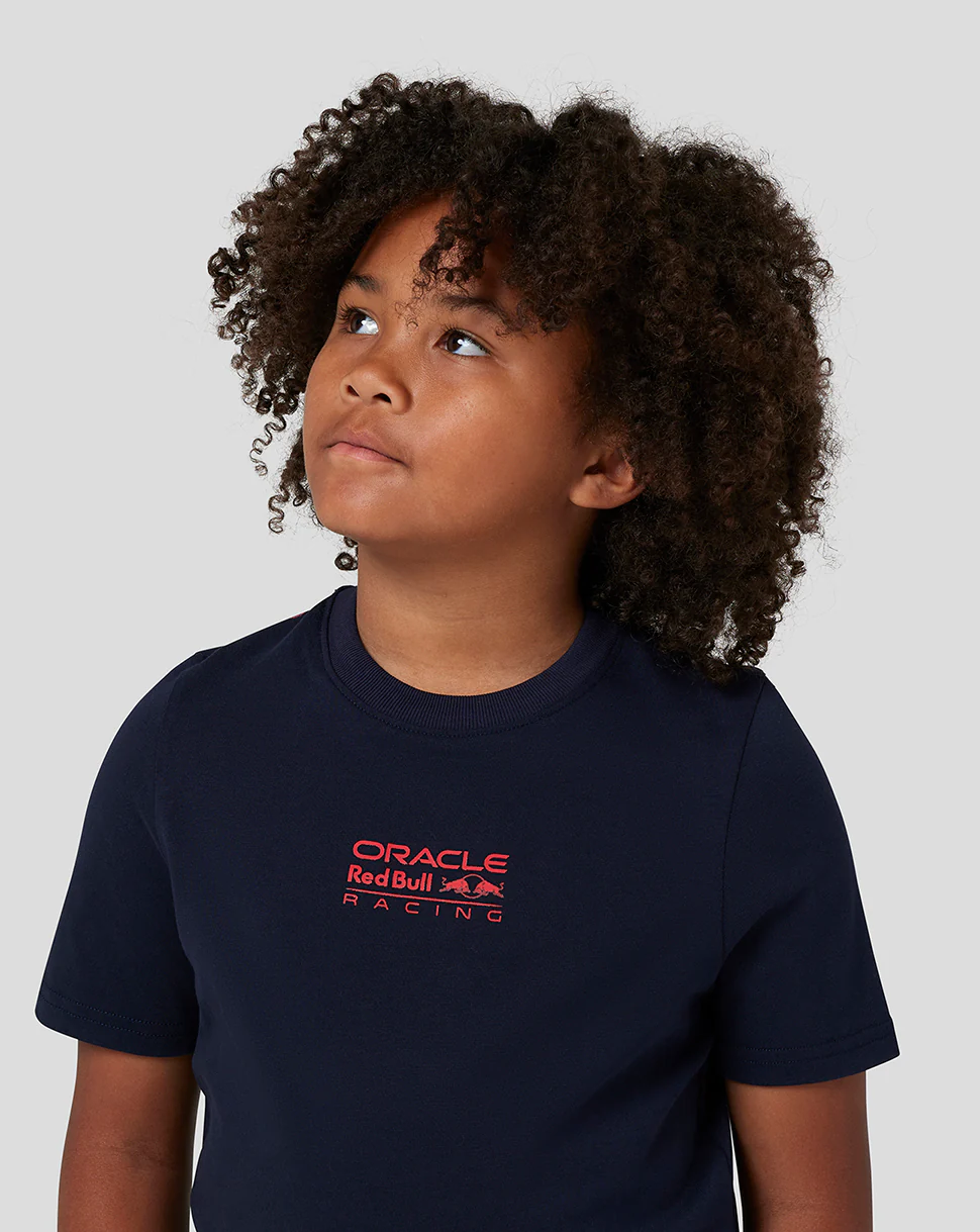 Junior Oracle Red Bull Racing Graphic T-Shirt - Night Sky - Image 3