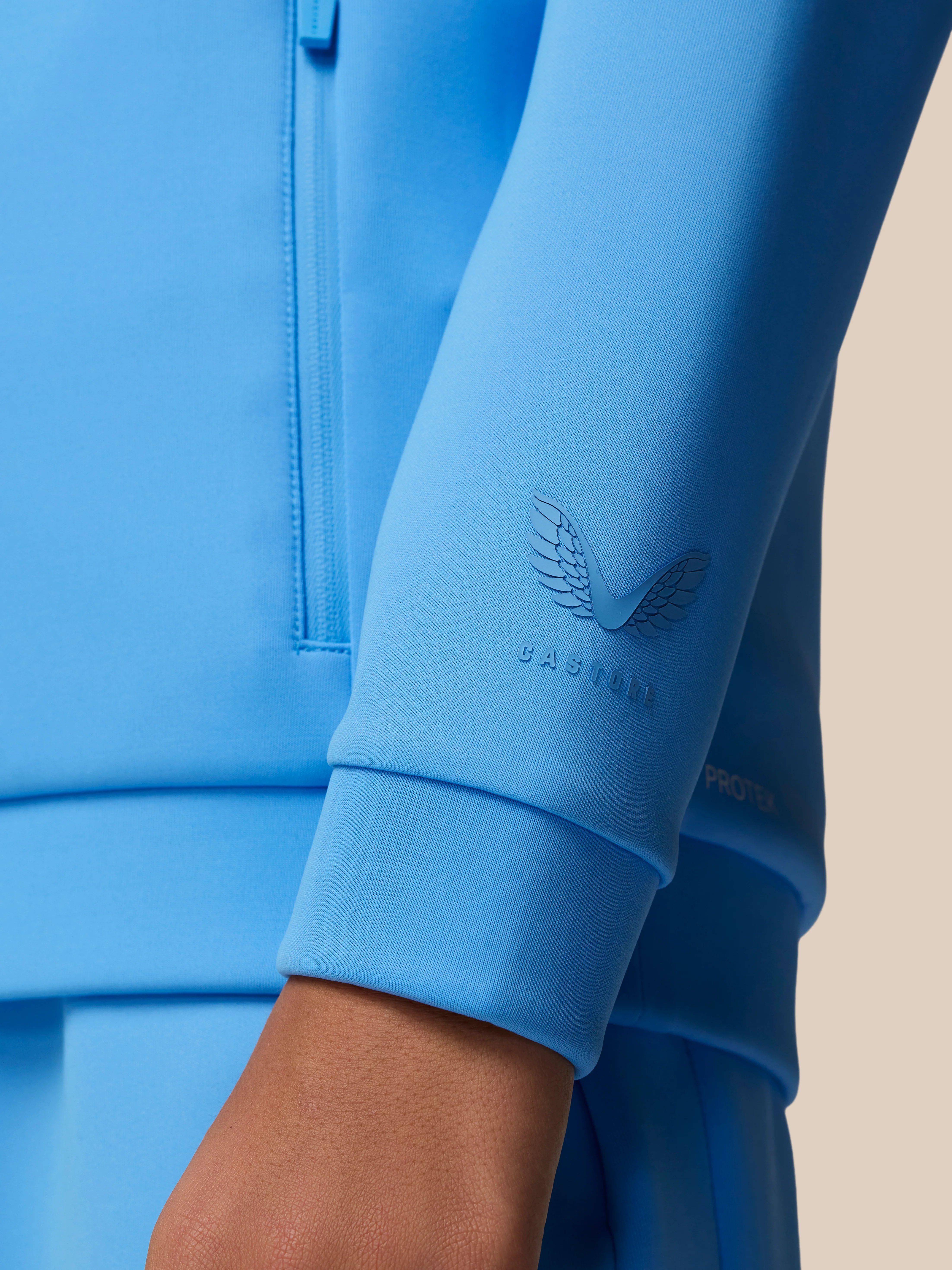 Junior’s Flex Scuba Long Sleeve Hoodie (Unisex) - Cool Blue - Image 6