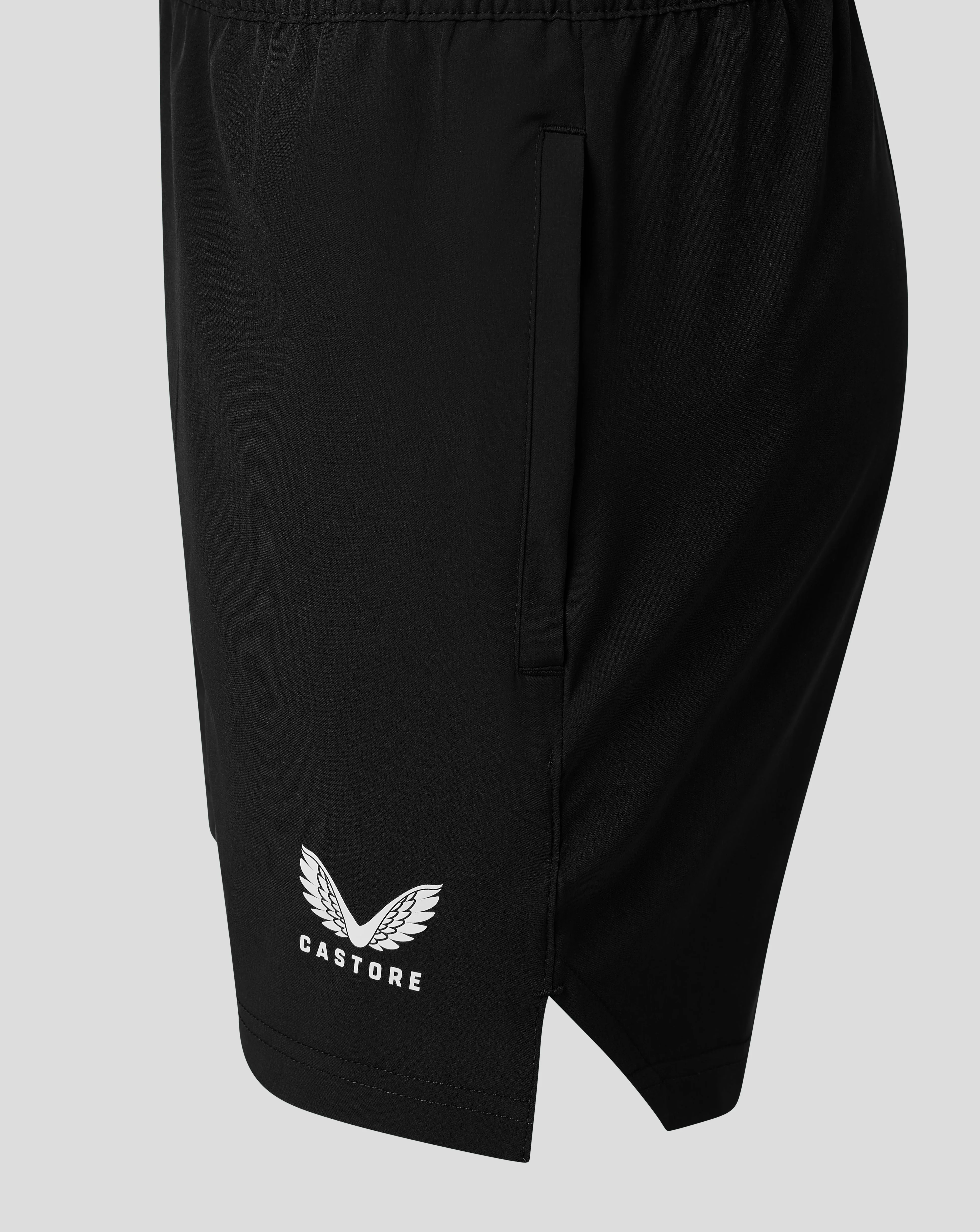 Junior Woven Training Short - Caviar - Image 3