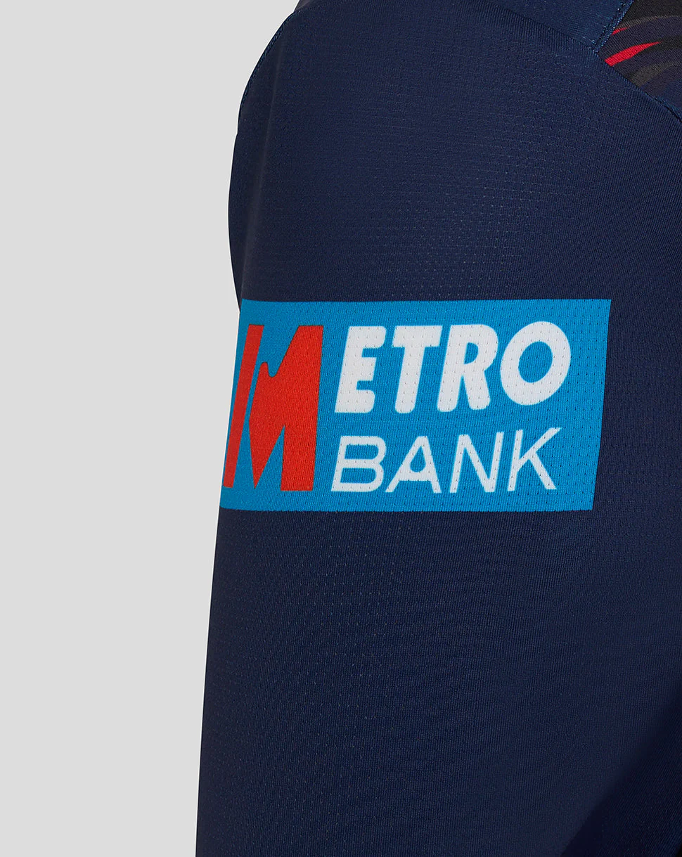 Lancashire Cricket Junior 26/27 ODI Long Sleeve Jersey - Peacoat - Image 3