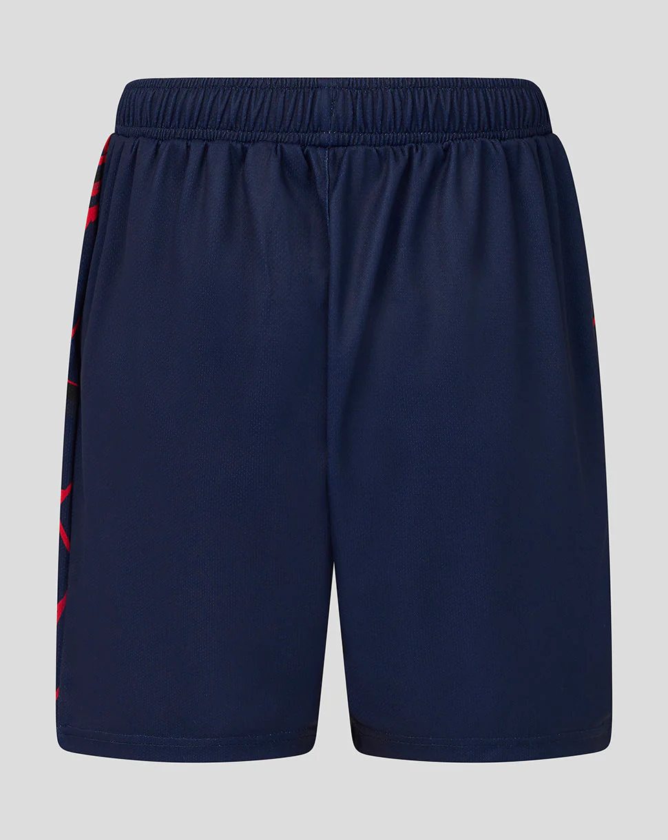 Lancashire Cricket Junior 26/27 Performance Shorts - Peacoat - Image 2