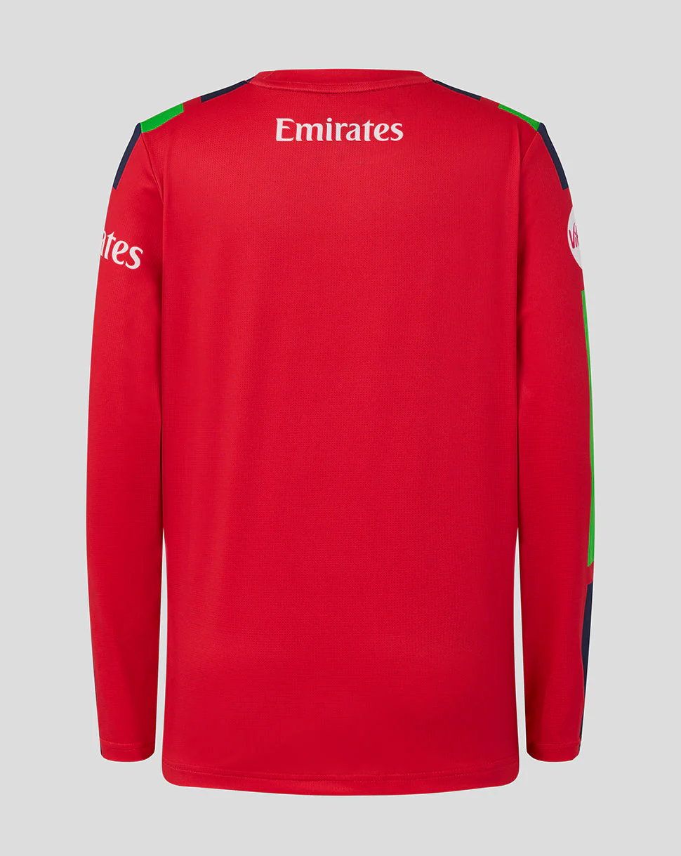 Lancashire Cricket Junior 26/27 T20 Long Sleeve Jersey - Red - Image 2