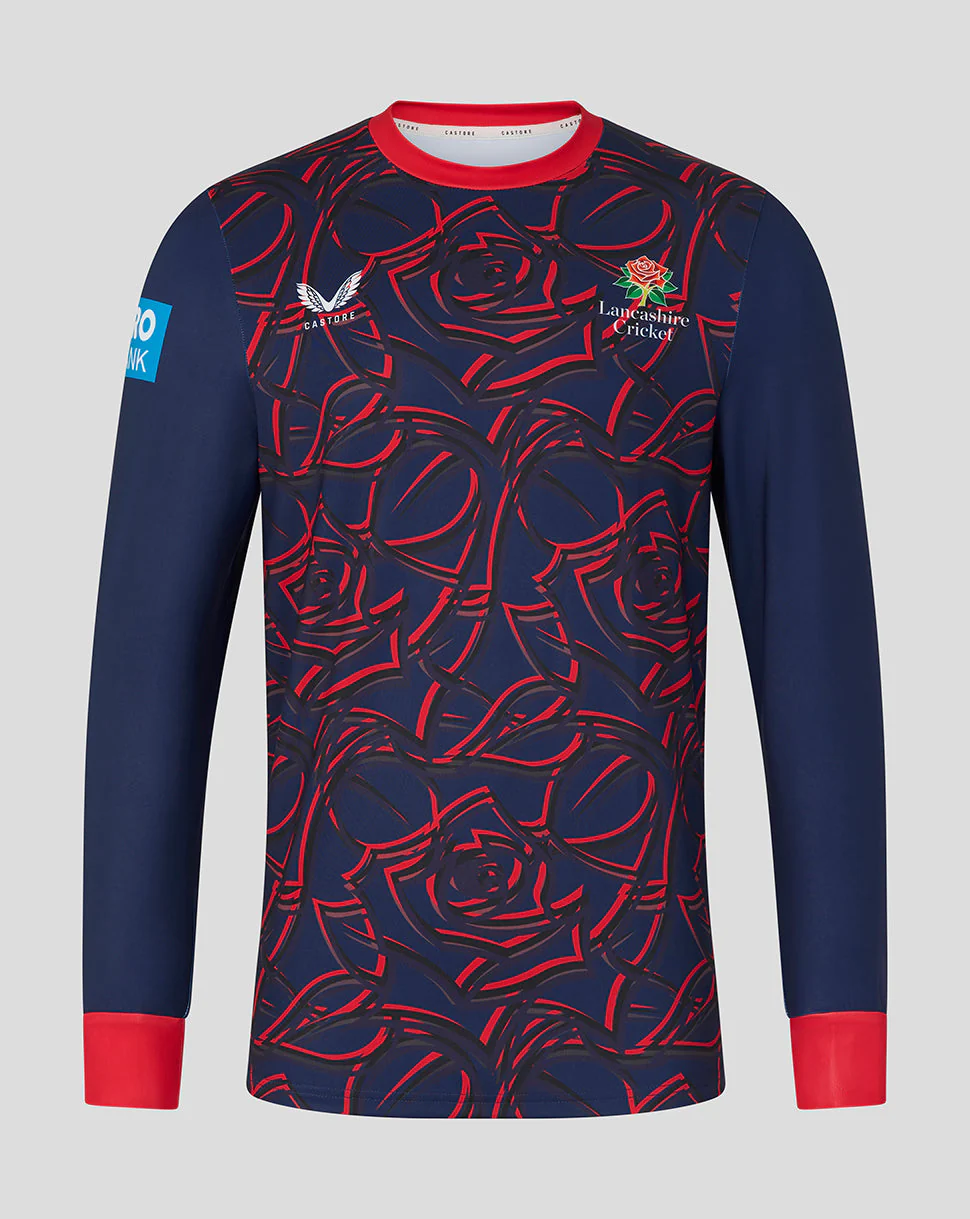 Lancashire Cricket Men's 26/27 ODI Sweatshirt - Peacoat