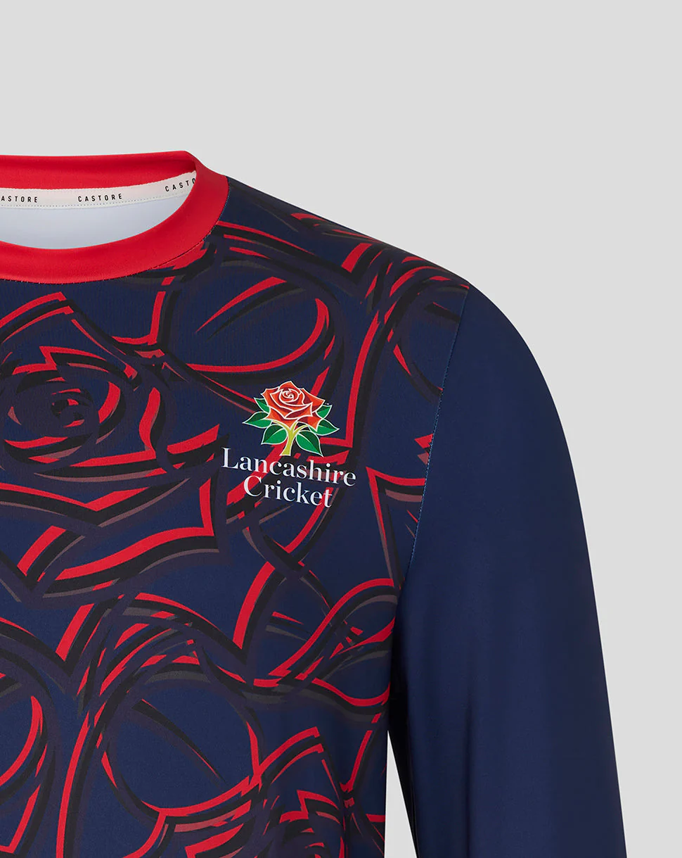 Lancashire Cricket Men's 26/27 ODI Sweatshirt - Peacoat - Image 5