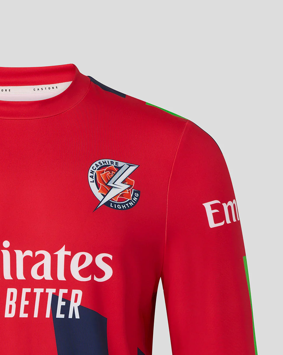 Lancashire Cricket Men's 26/27 T20 Sweatshirt - Red - Image 6