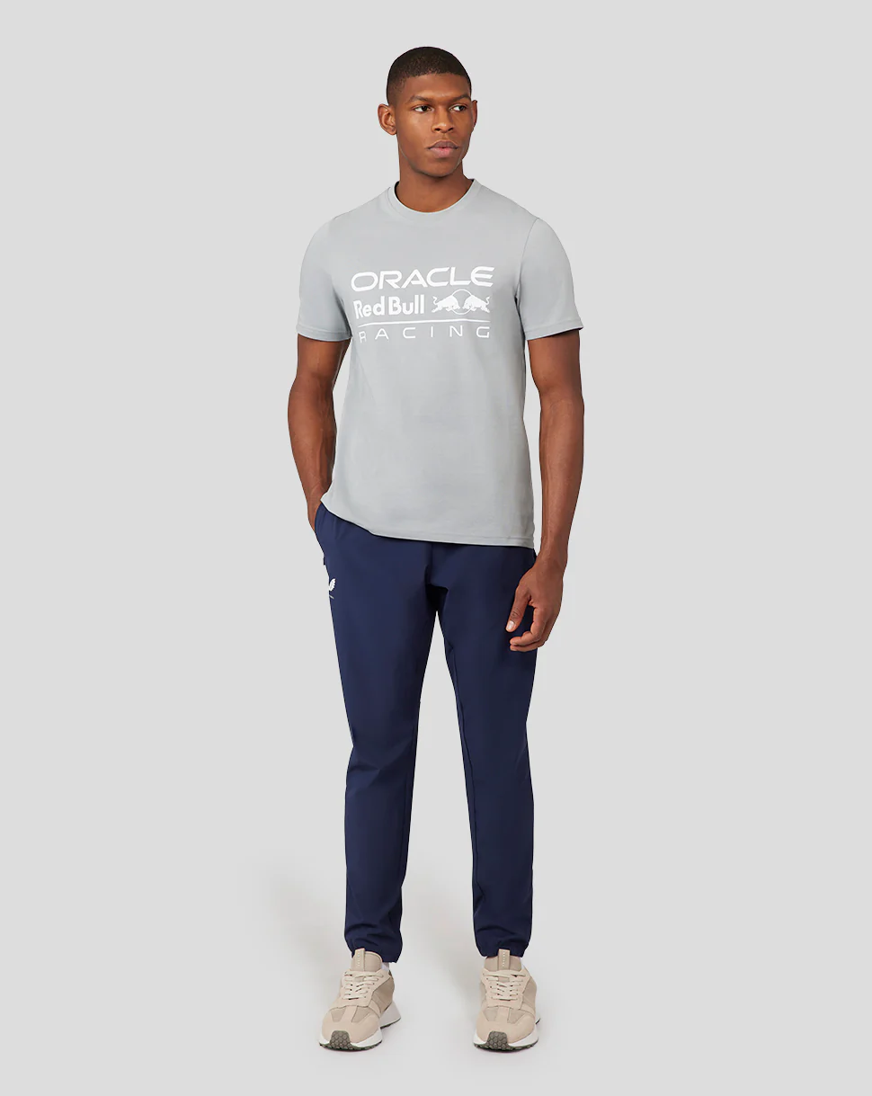 Oracle Red Bull Racing Unisex Large Front Logo T-Shirt - Grey - Image 8
