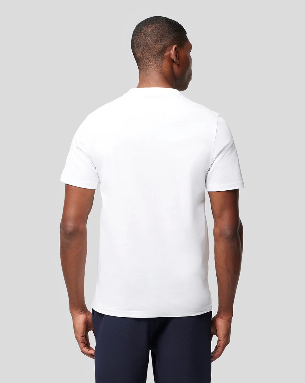 Oracle Red Bull Racing Unisex Large Front Logo T-Shirt - White - Image 3