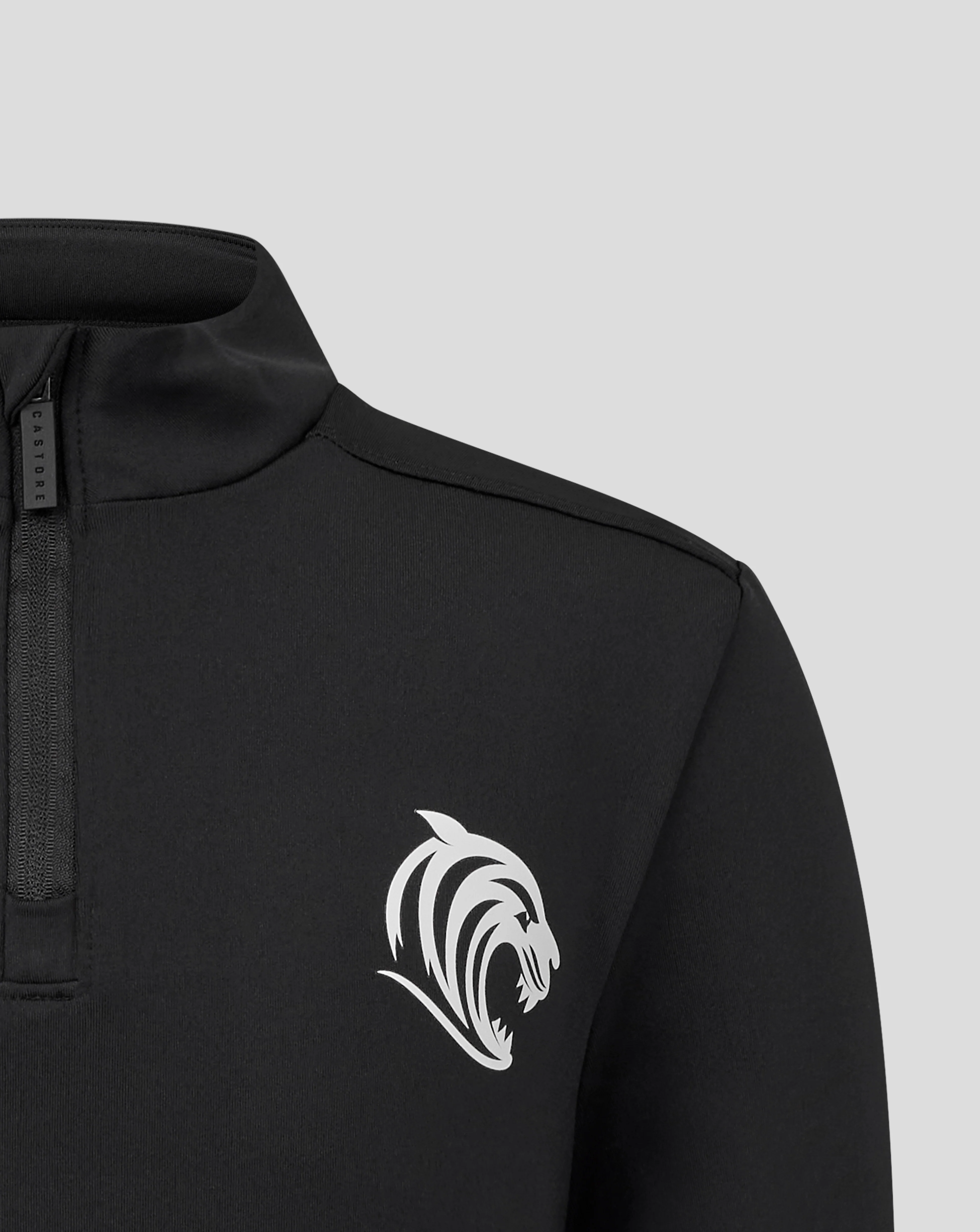 Leicester Tigers Junior 25/26 Training Midlayer - Caviar - Image 4