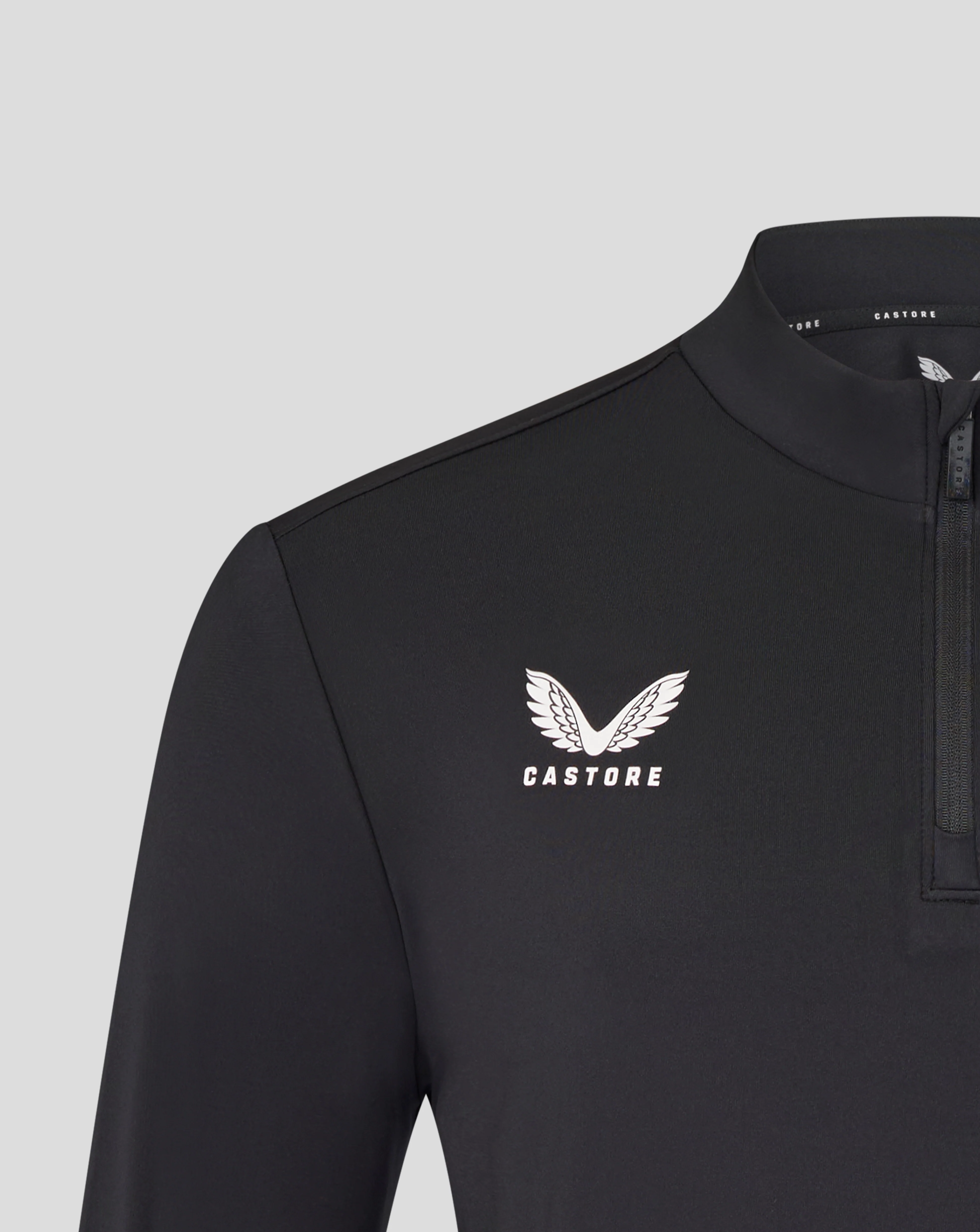 Leicester Tigers Men's 25/26 Training Midlayer - Caviar - Image 4