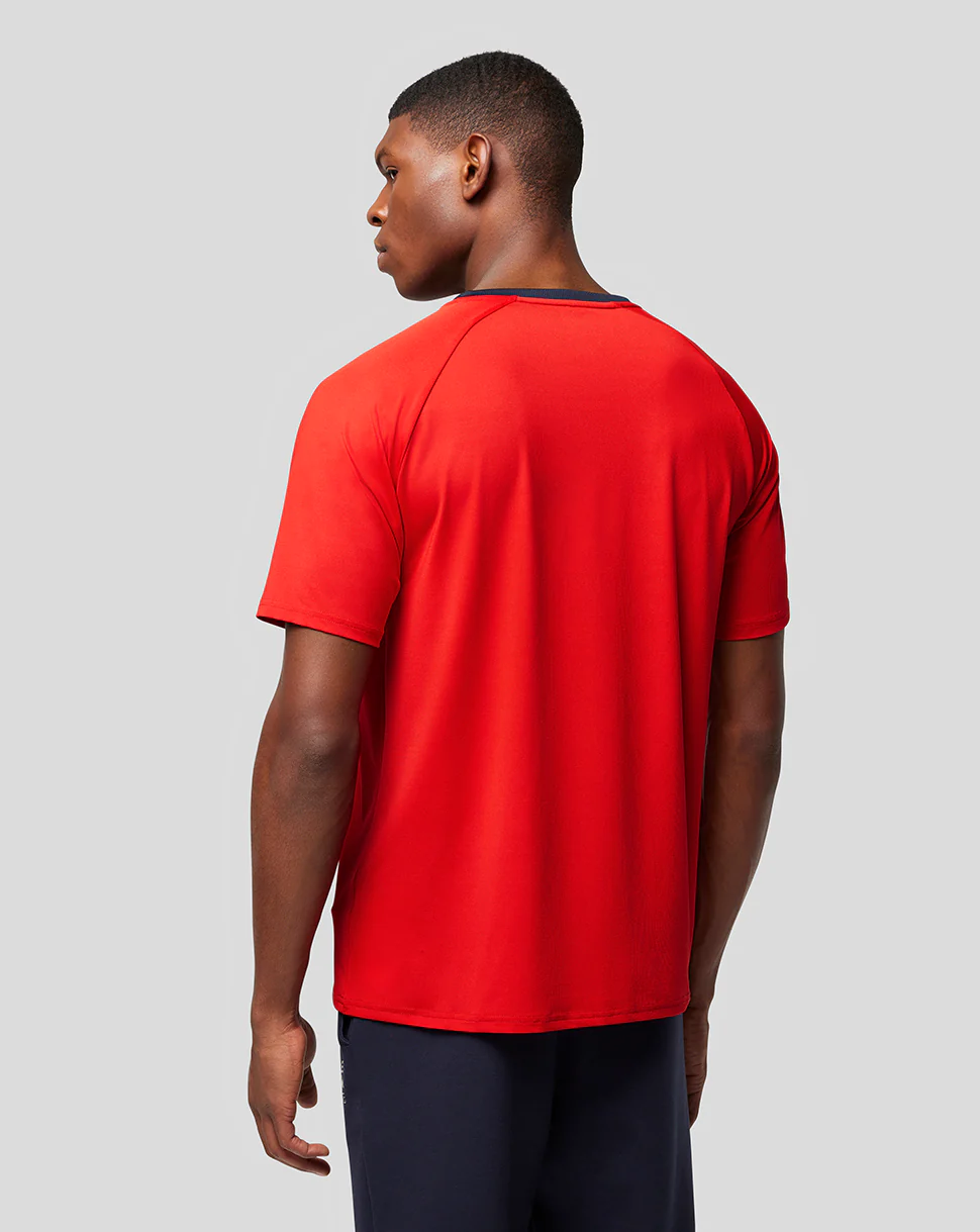 Oracle Red Bull Racing Mens Lifestyle T-Shirt - Flame Scarlet - Image 2
