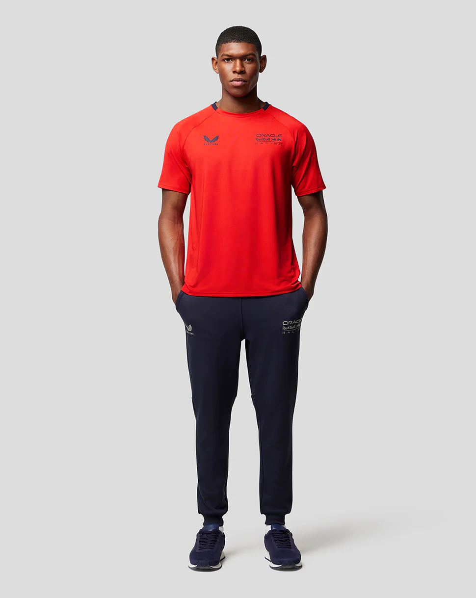 Oracle Red Bull Racing Mens Lifestyle T-Shirt - Flame Scarlet - Image 4