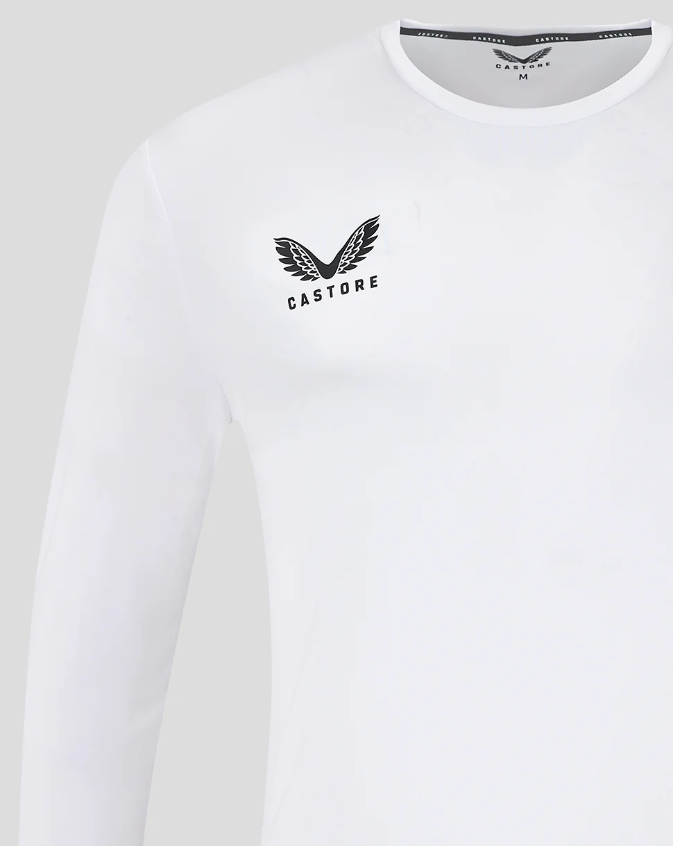 Long Sleeve Training T-Shirt - White - Image 2