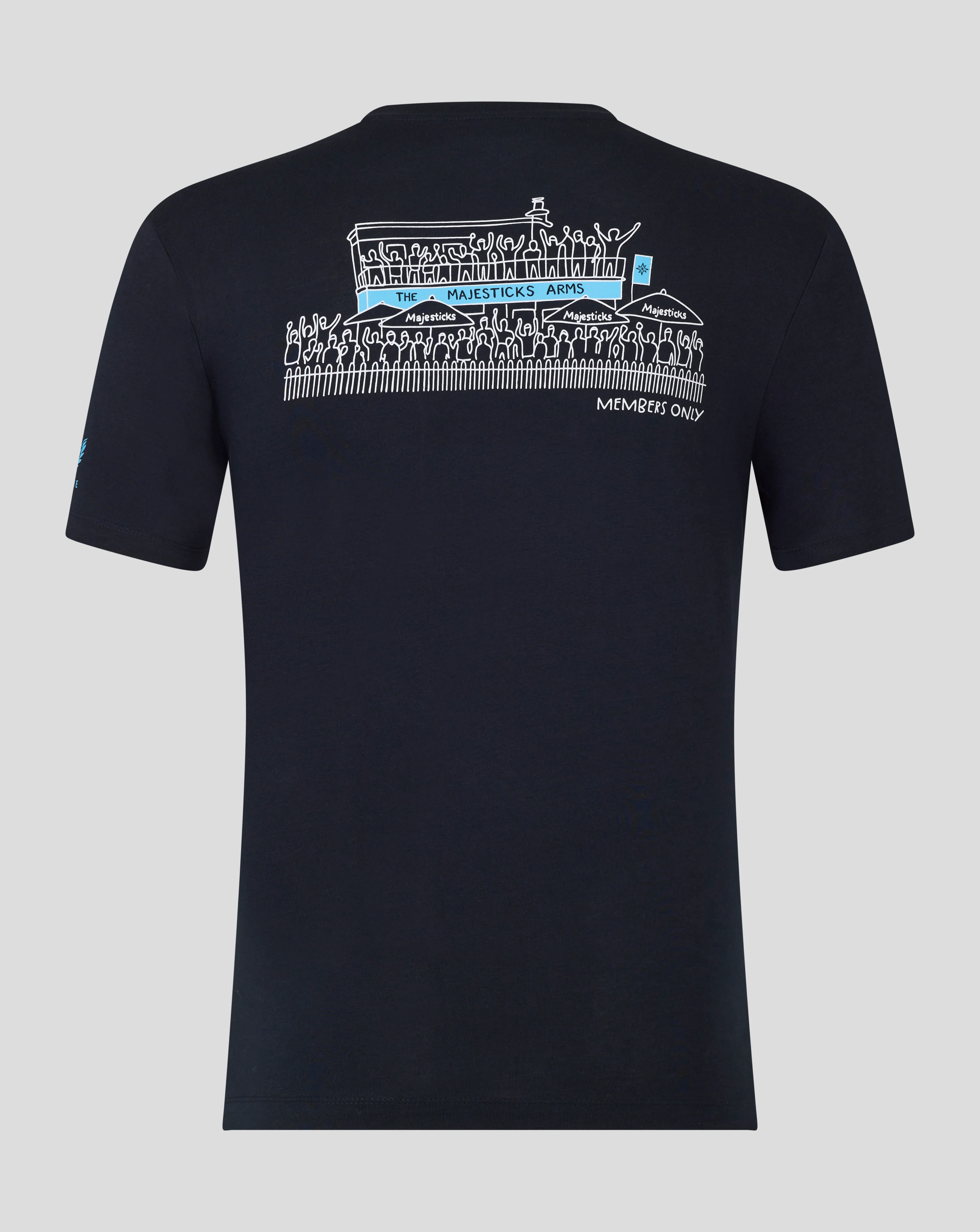 Majesticks Arms Short Sleeve Tee - Navy - Image 2
