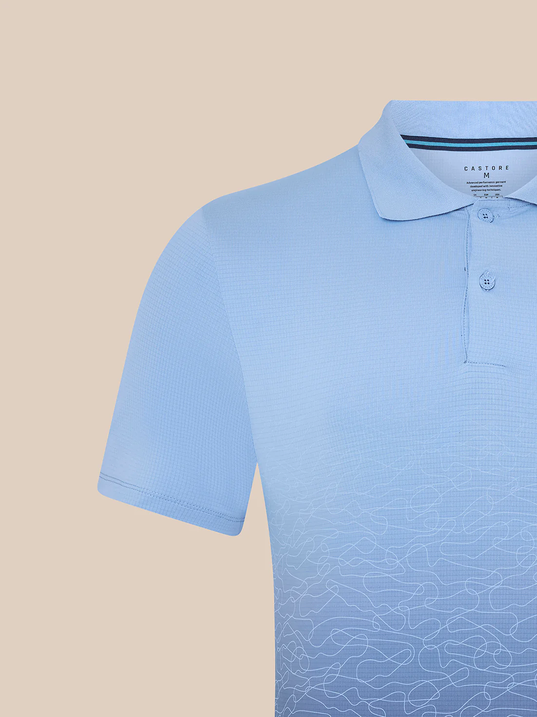 Majesticks Golf Polo – Sky Blue - Image 3