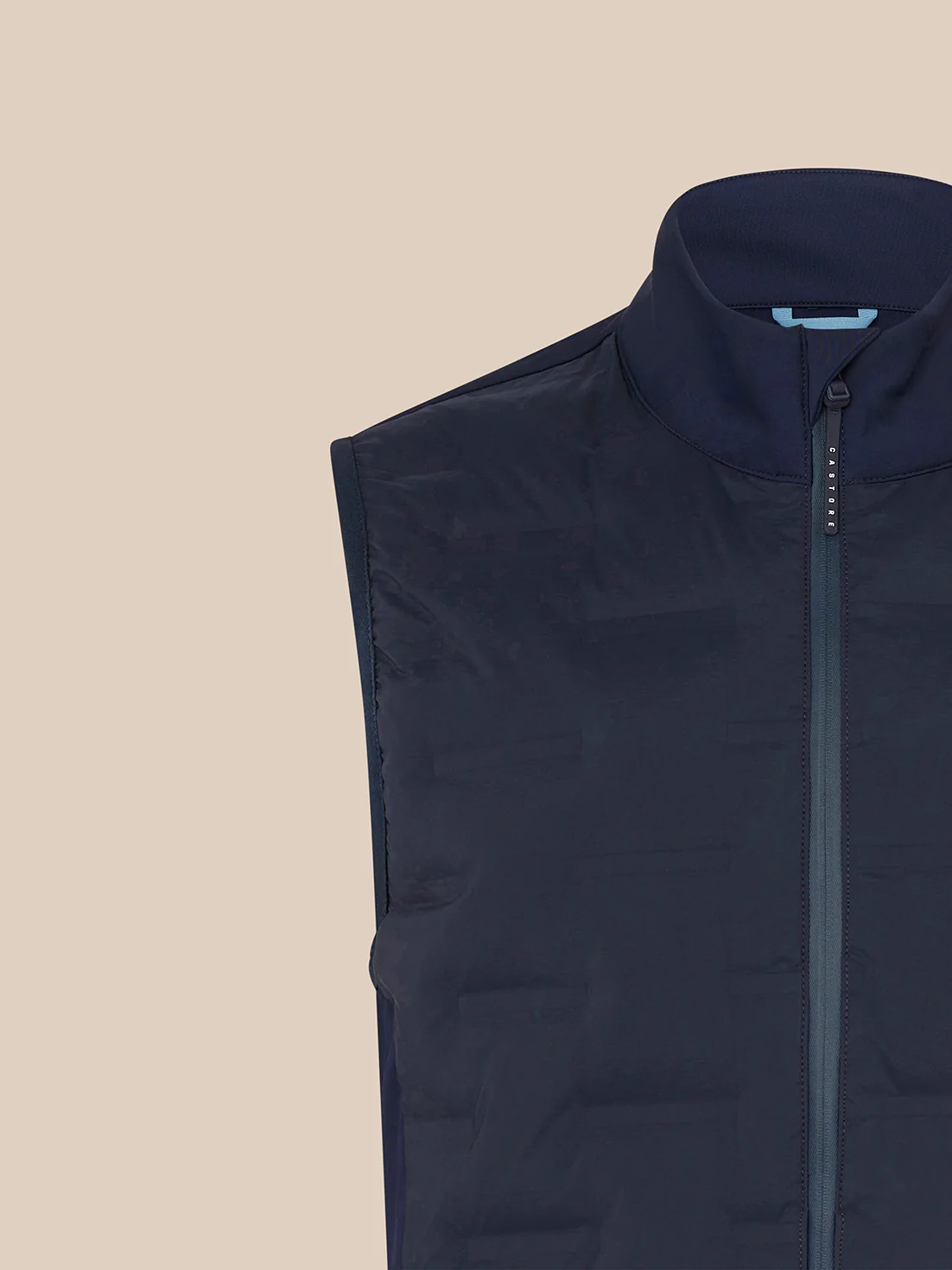 Majesticks Hybrid Gilet - Navy - Image 3