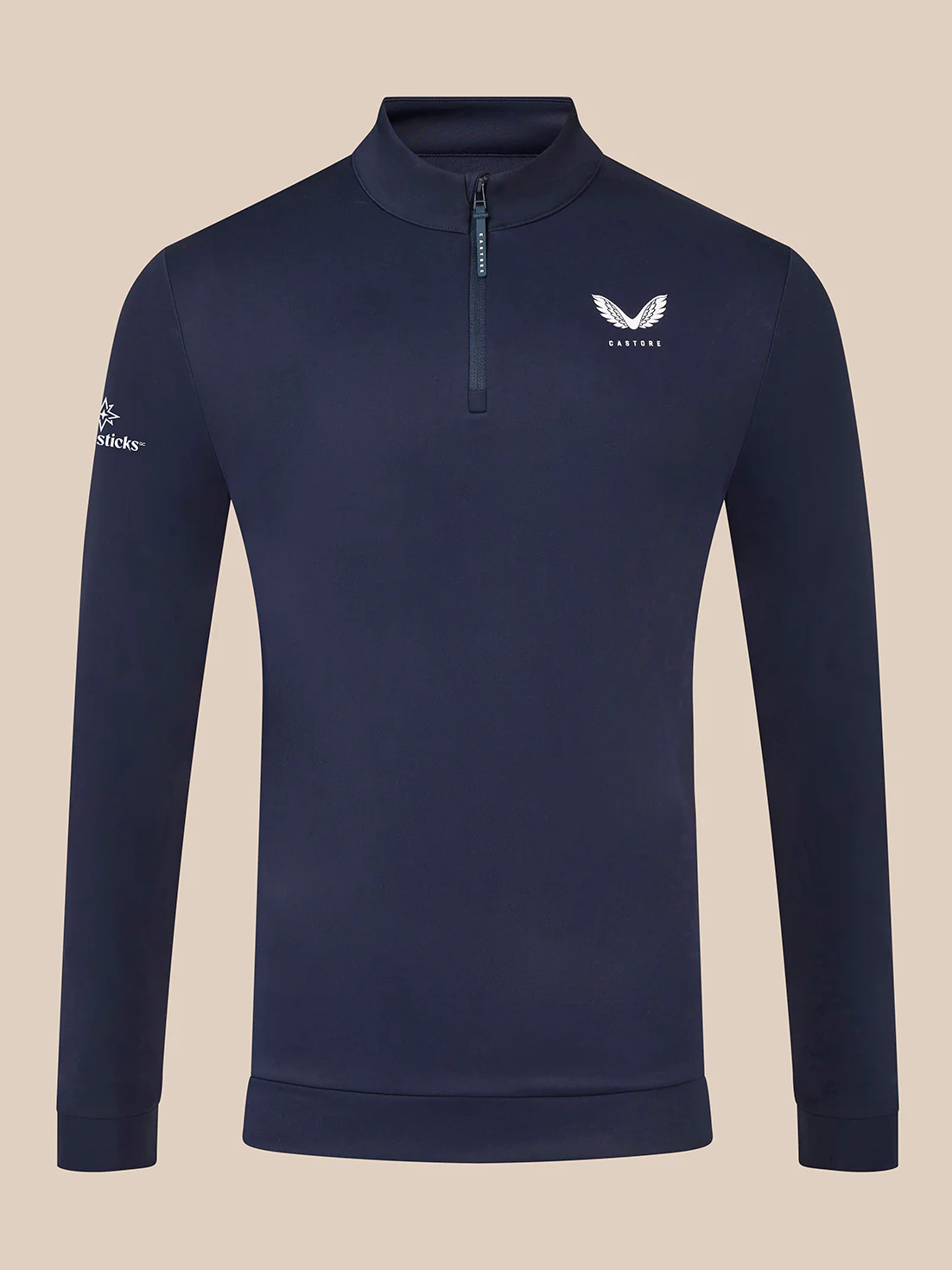 Majesticks ¼ Zip Top – Navy