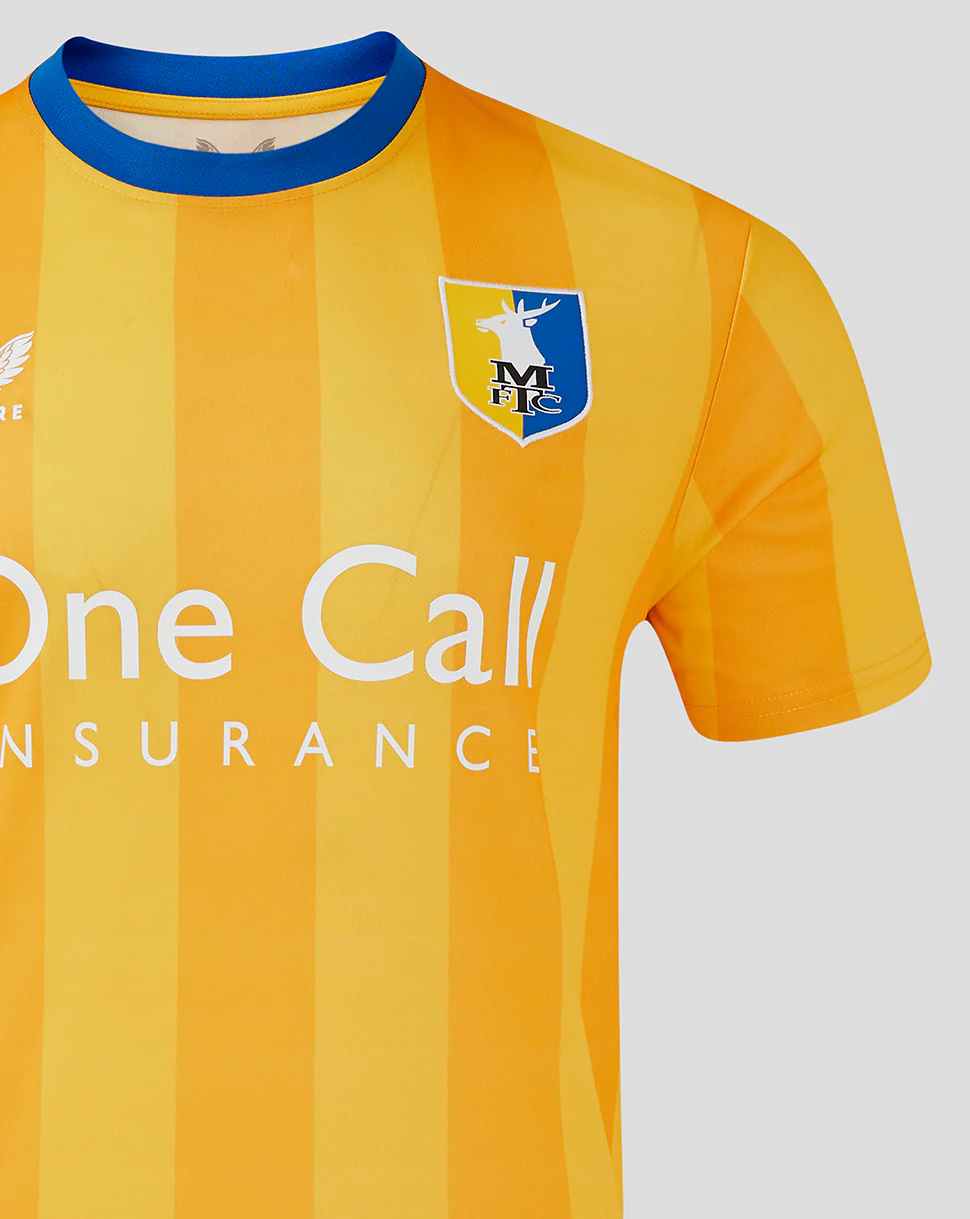 Mansfield Men's 24/25 Home Short Sleeve Shirt - Image 3