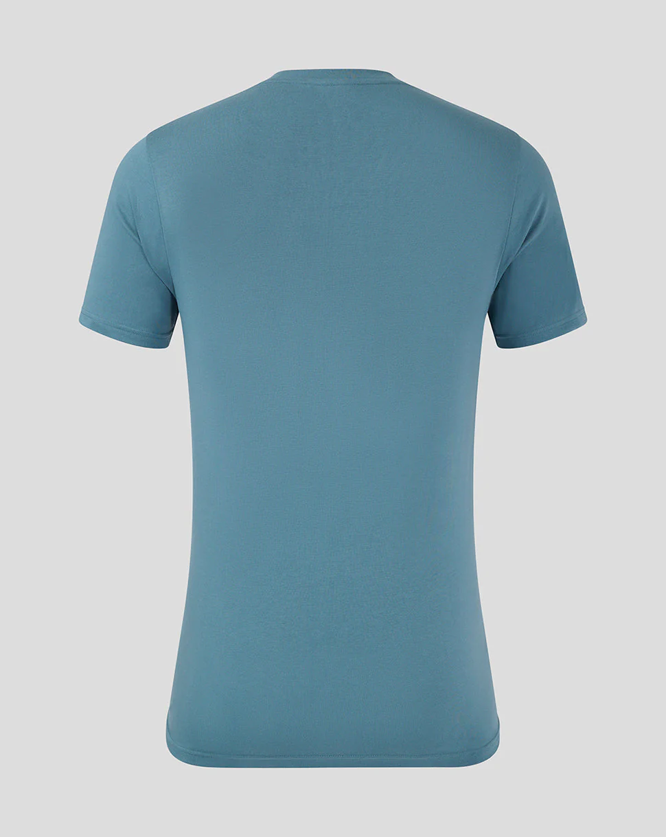 Mansfield Men's 24/25 Training Logo Tee - Light Blue - Image 2
