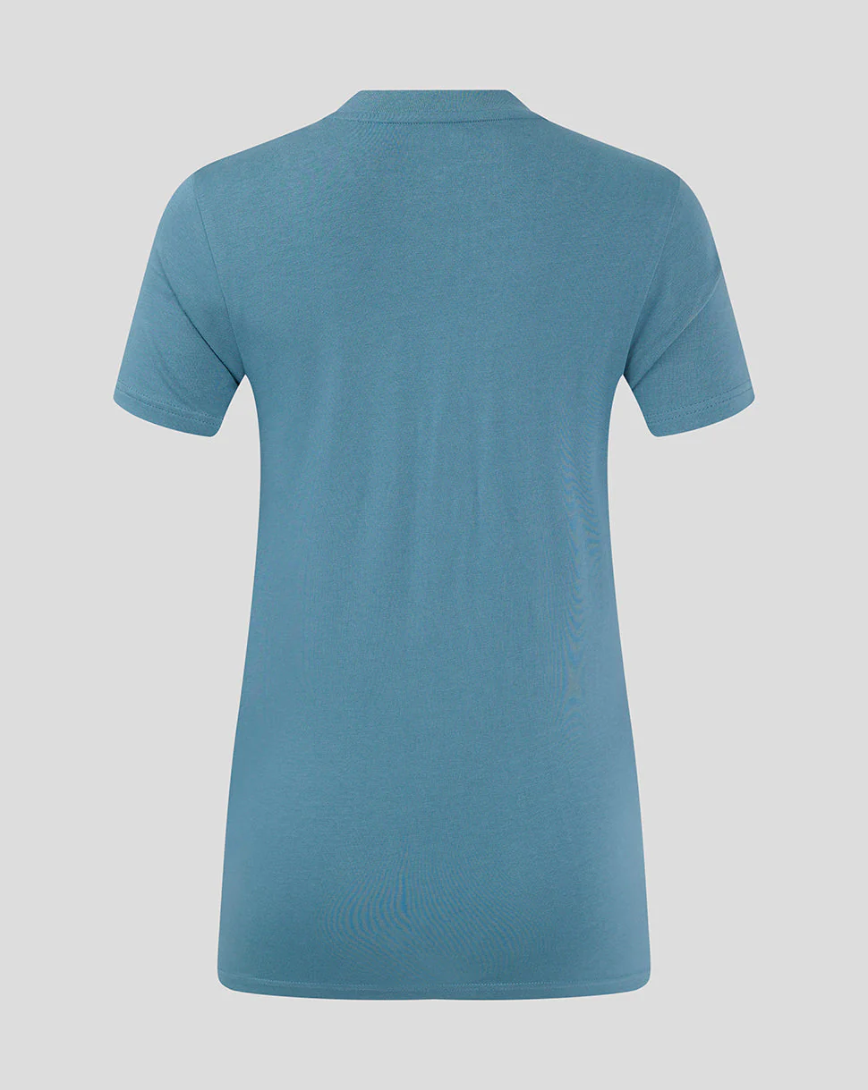 Mansfield Women's 24/25 Training Logo Tee - Light Blue - Image 2