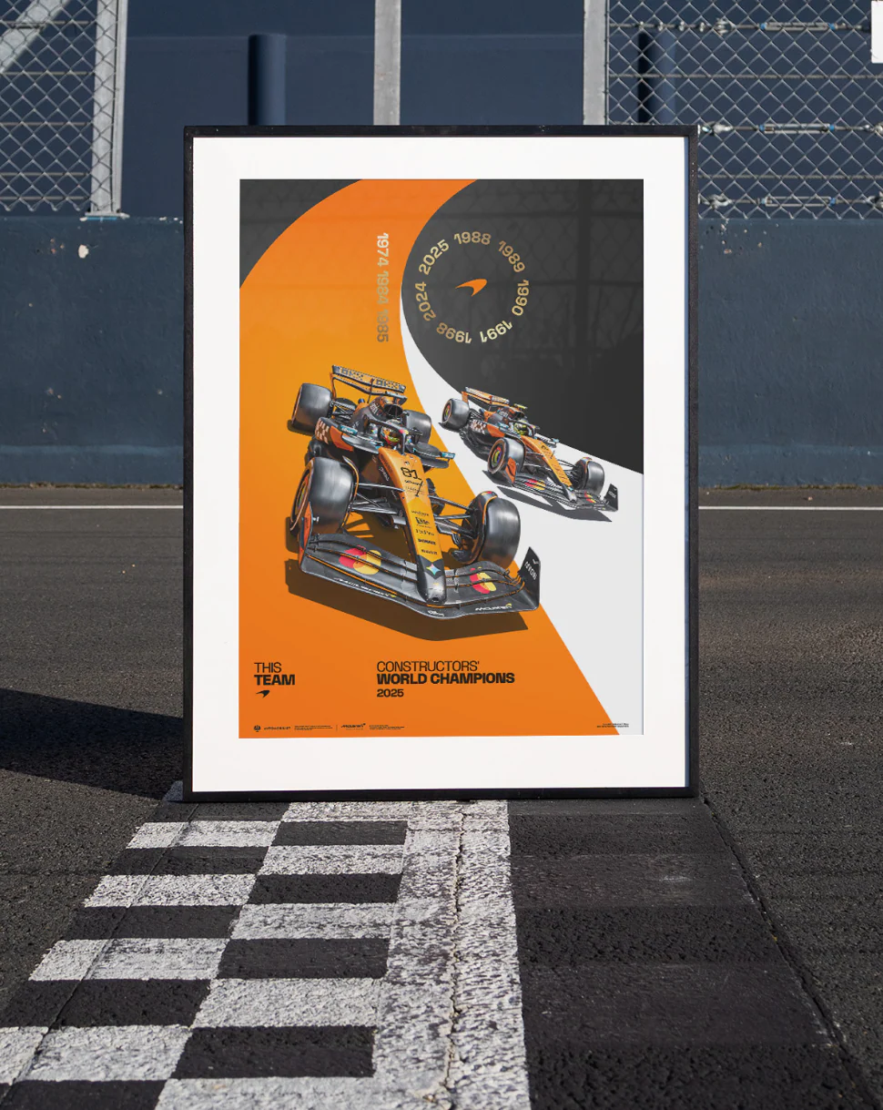 McLaren Formula1 Team | 2025 Constructors' Champions | Official Poster - Image 5