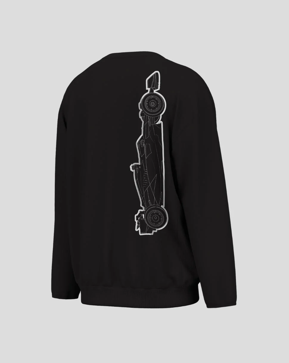 McLaren Mens Race Lifestyle Sweatshirt - Black - Image 2