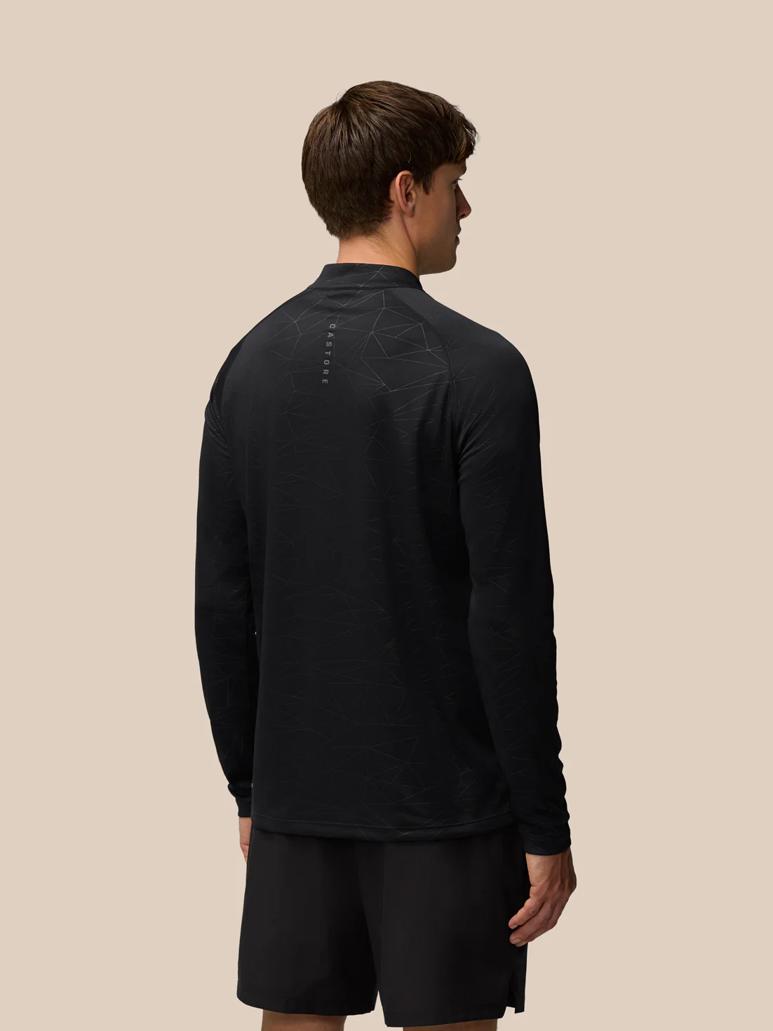 Adapt Training 1/4 Zip Top - Black - Image 3