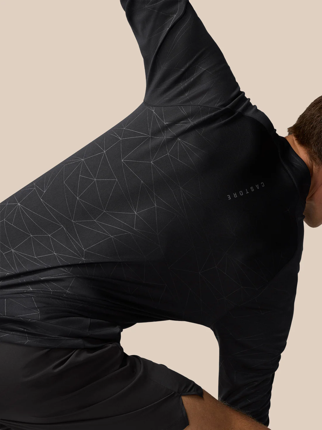 Adapt Training 1/4 Zip Top - Black - Image 6