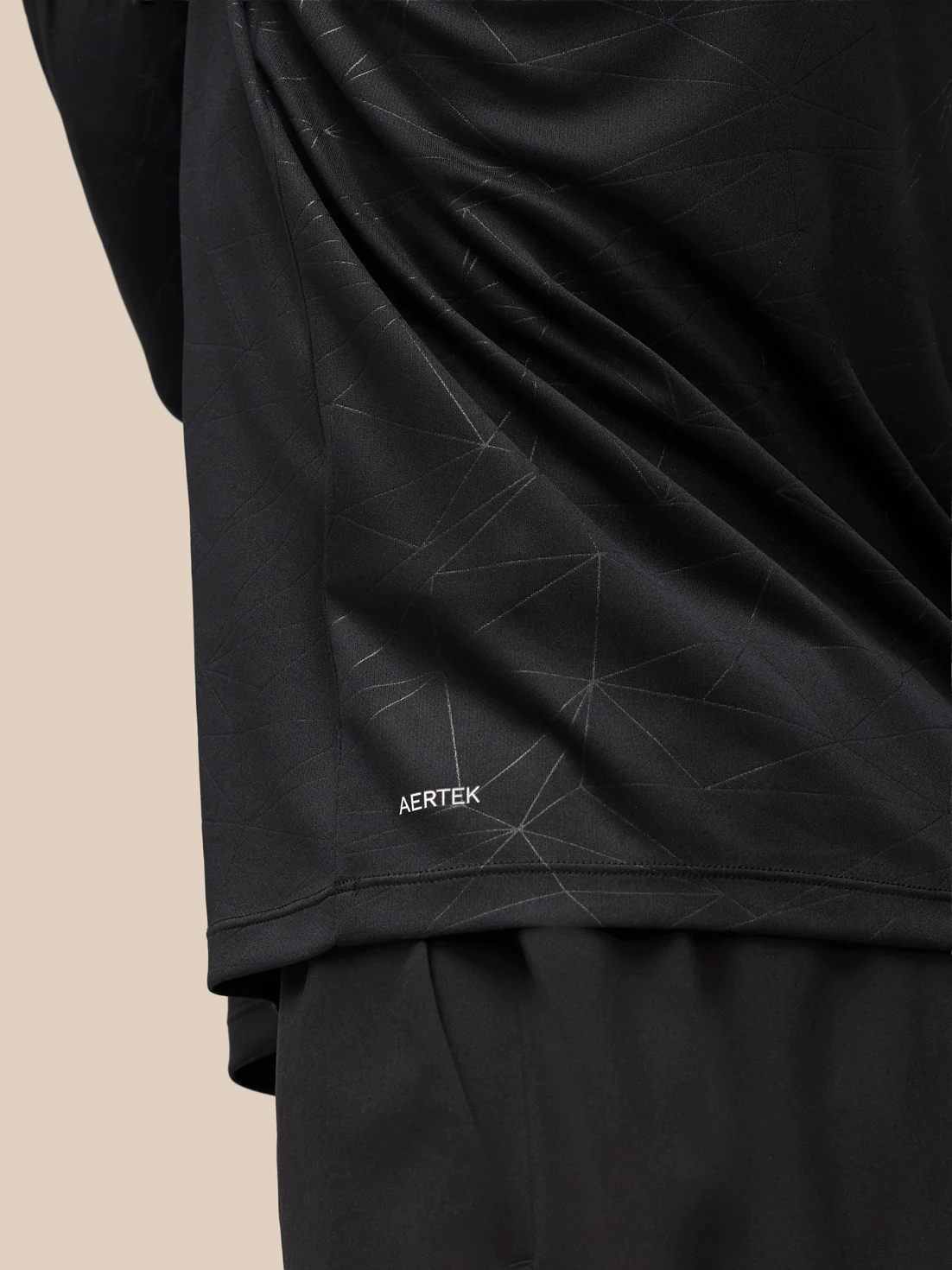 Adapt Training 1/4 Zip Top - Black - Image 7