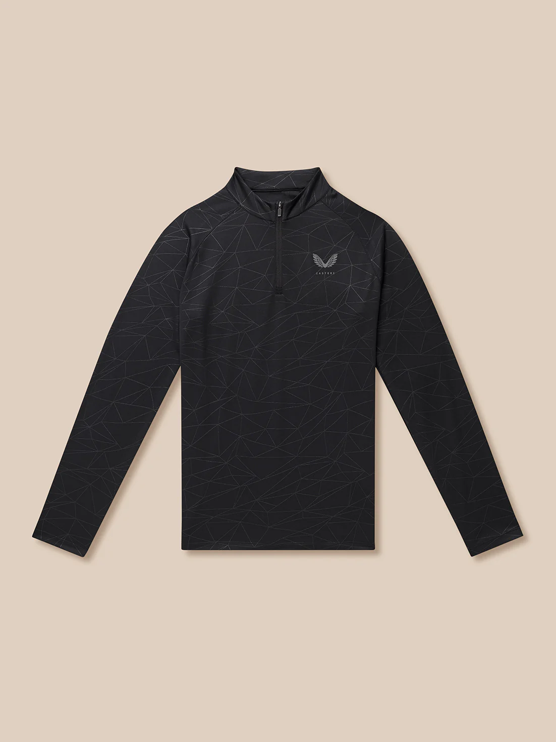 Adapt Training 1/4 Zip Top - Black - Image 9