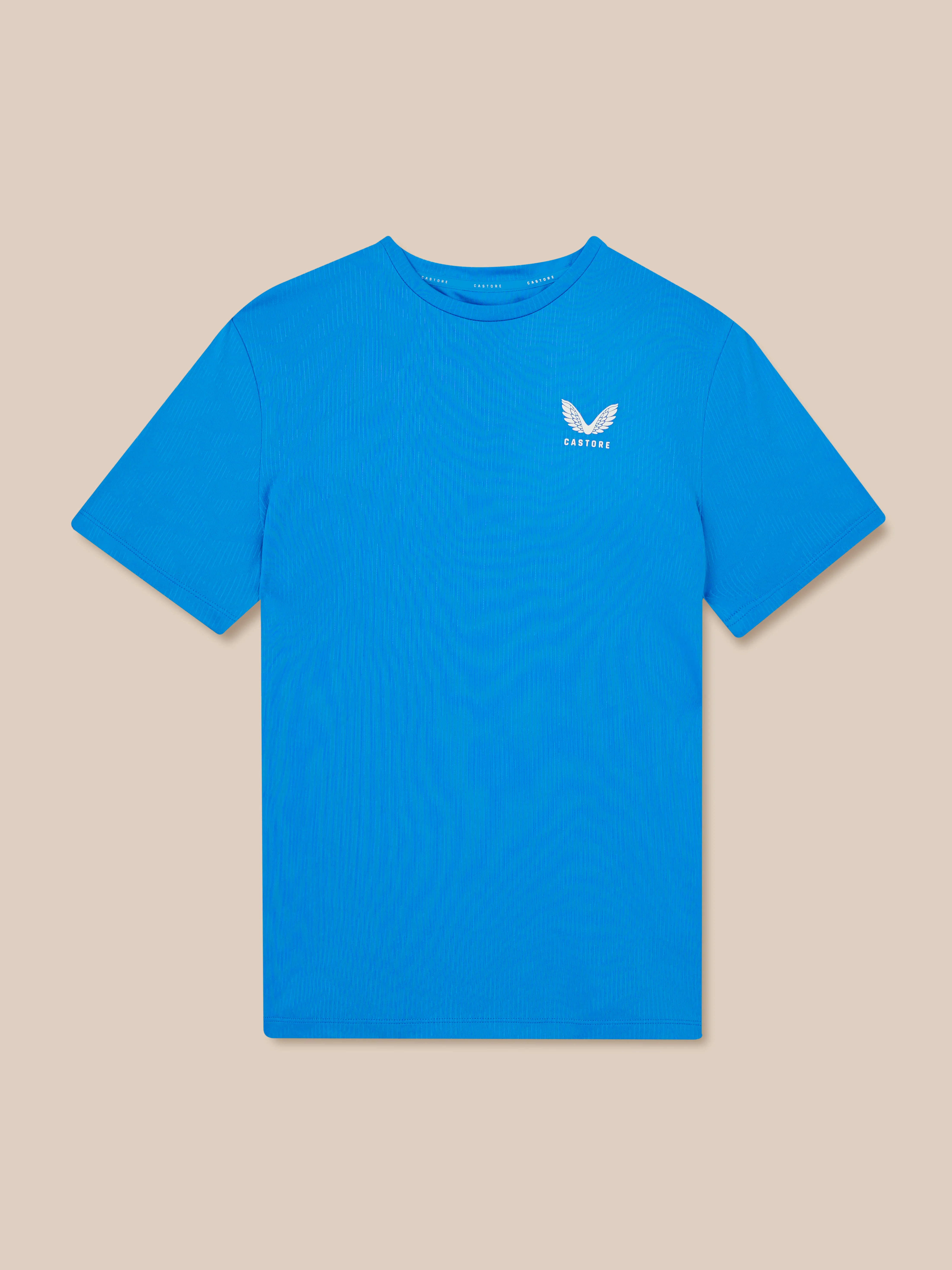 Men’s Adapt All-Over Print Short Sleeve T-Shirt - Blue - Image 9