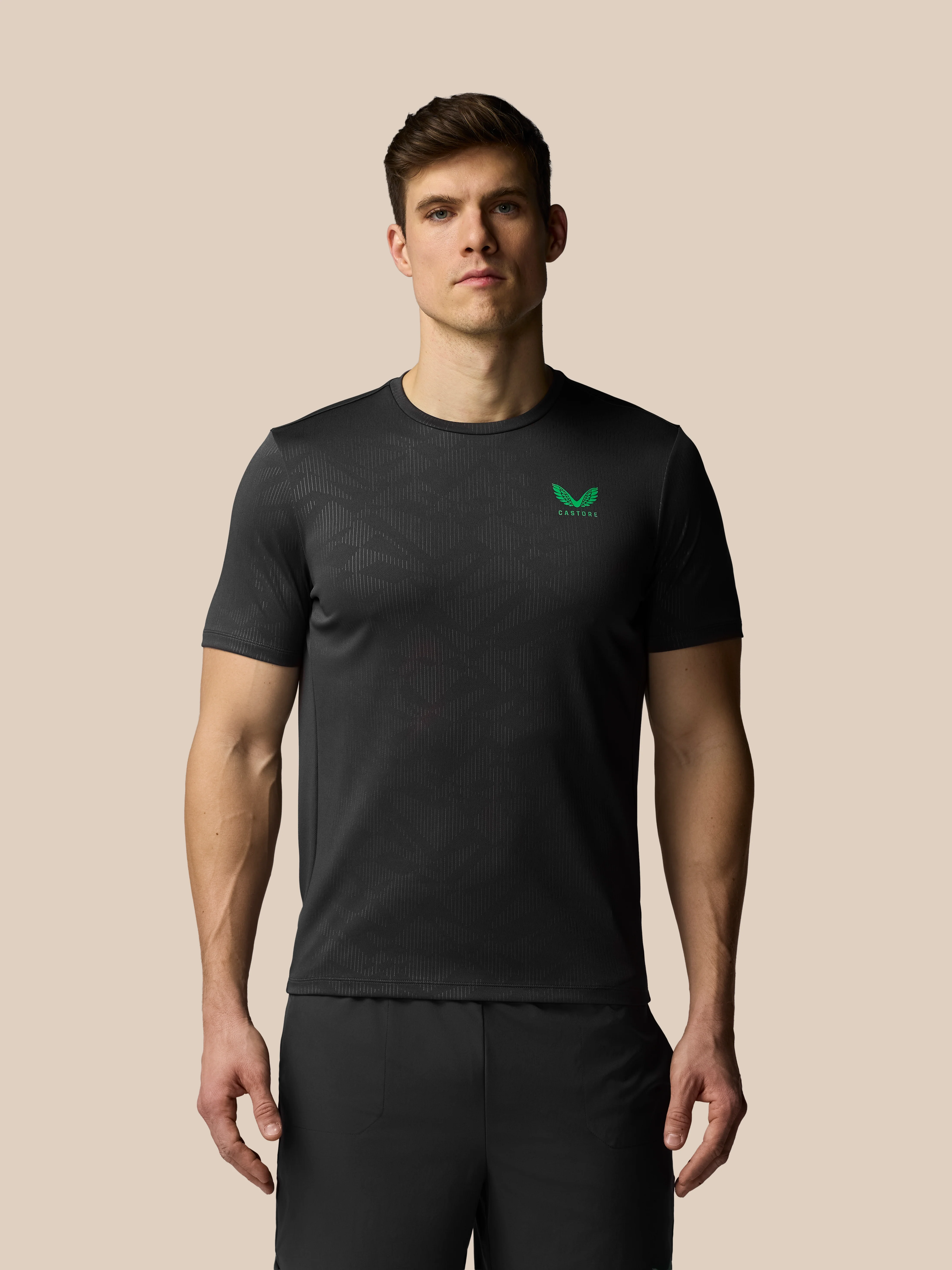 Men’s Adapt All-Over Print Short Sleeve T Shirt - Gunmetal