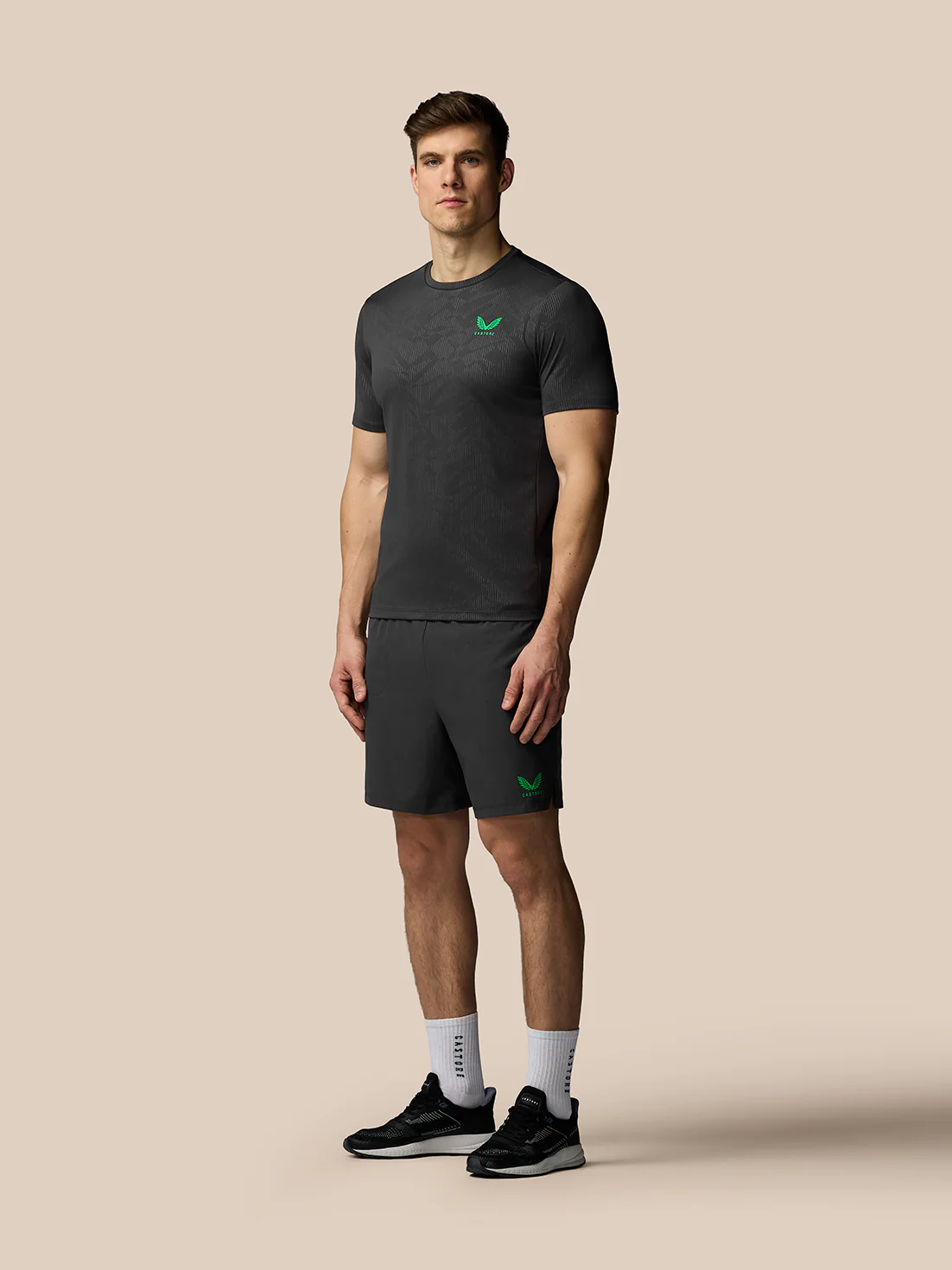 Men’s Adapt All-Over Print Short Sleeve T Shirt - Gunmetal - Image 3