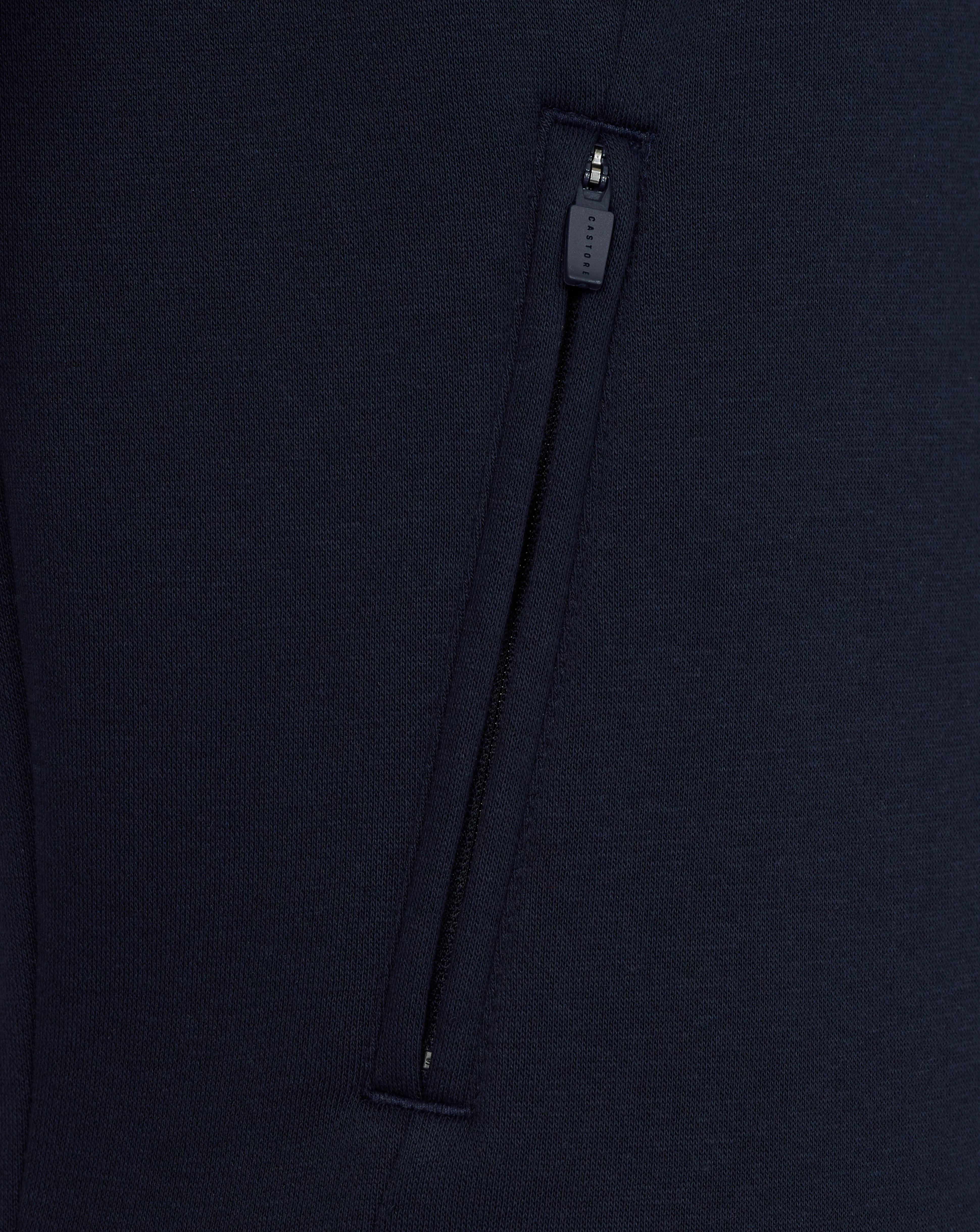 Men’s Adapt Cotton Fleece Long Sleeve Sweatshirt - Navy - Image 8