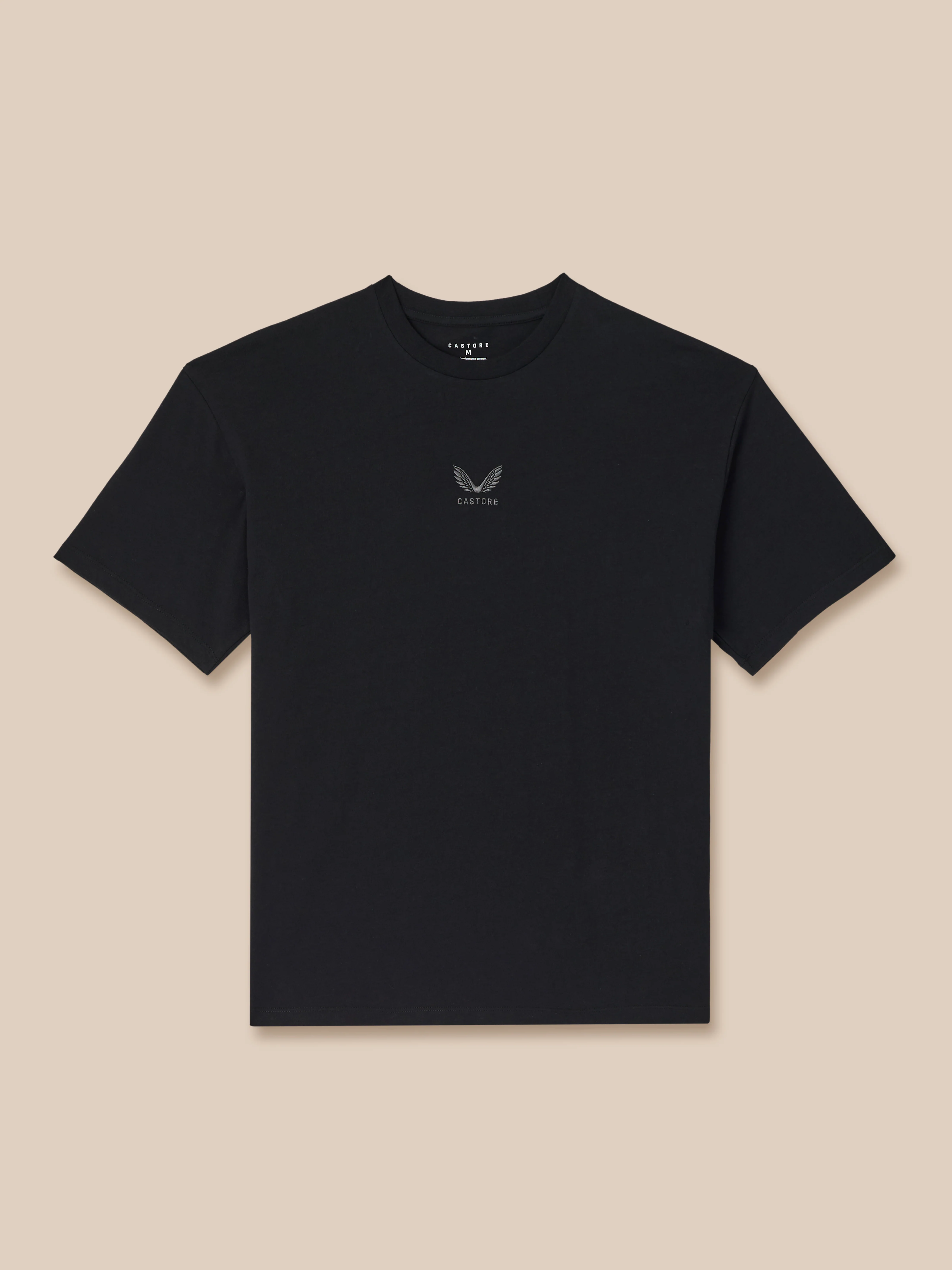 Men’s Adapt Cotton Short Sleeve Loose Fit T-Shirt - Black - Image 8