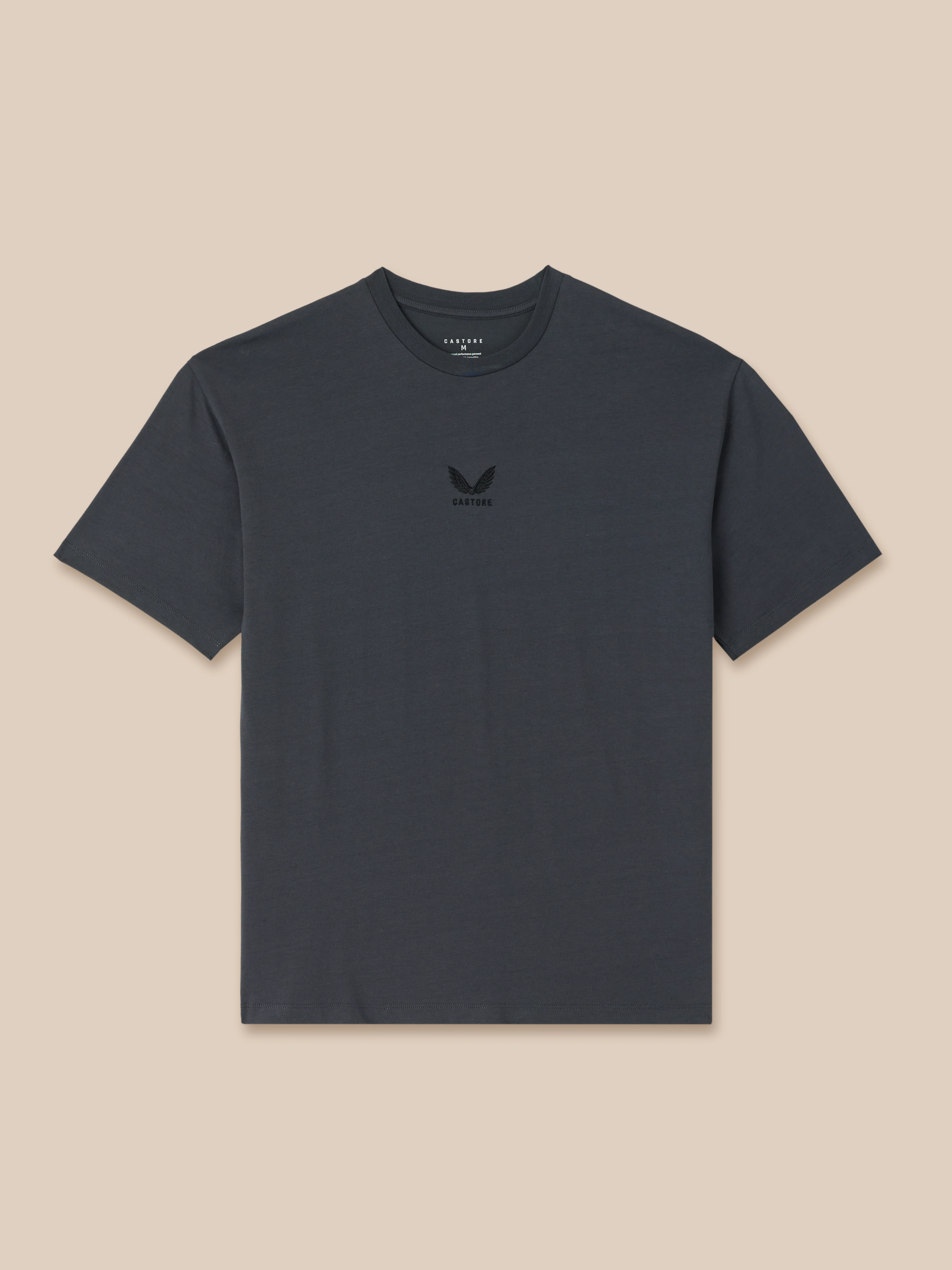 Men’s Adapt Cotton Short Sleeve Loose Fit T-Shirt - Gunmetal - Image 7