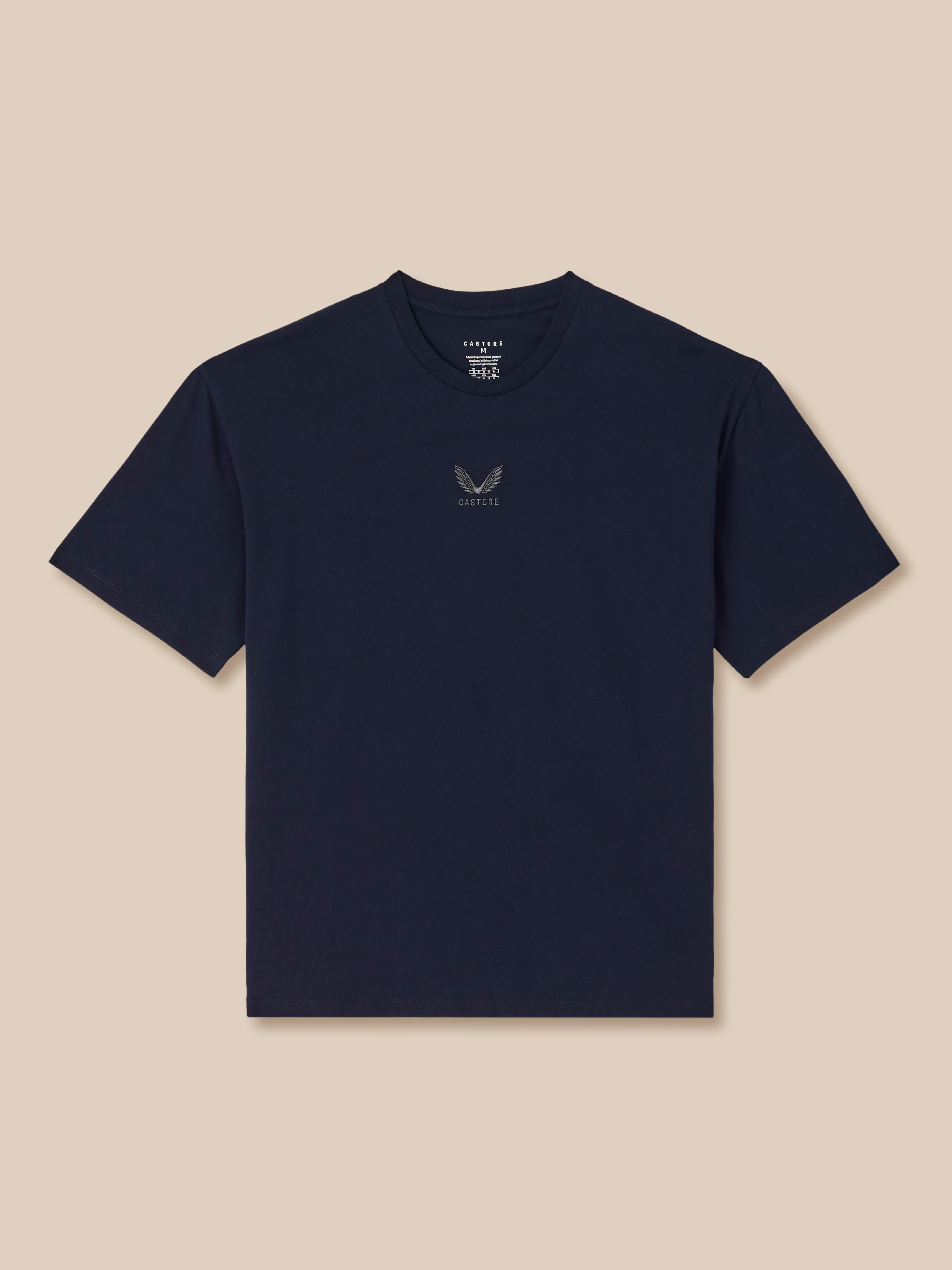 Men’s Adapt Cotton Short Sleeve Loose Fit T-Shirt - Navy - Image 8